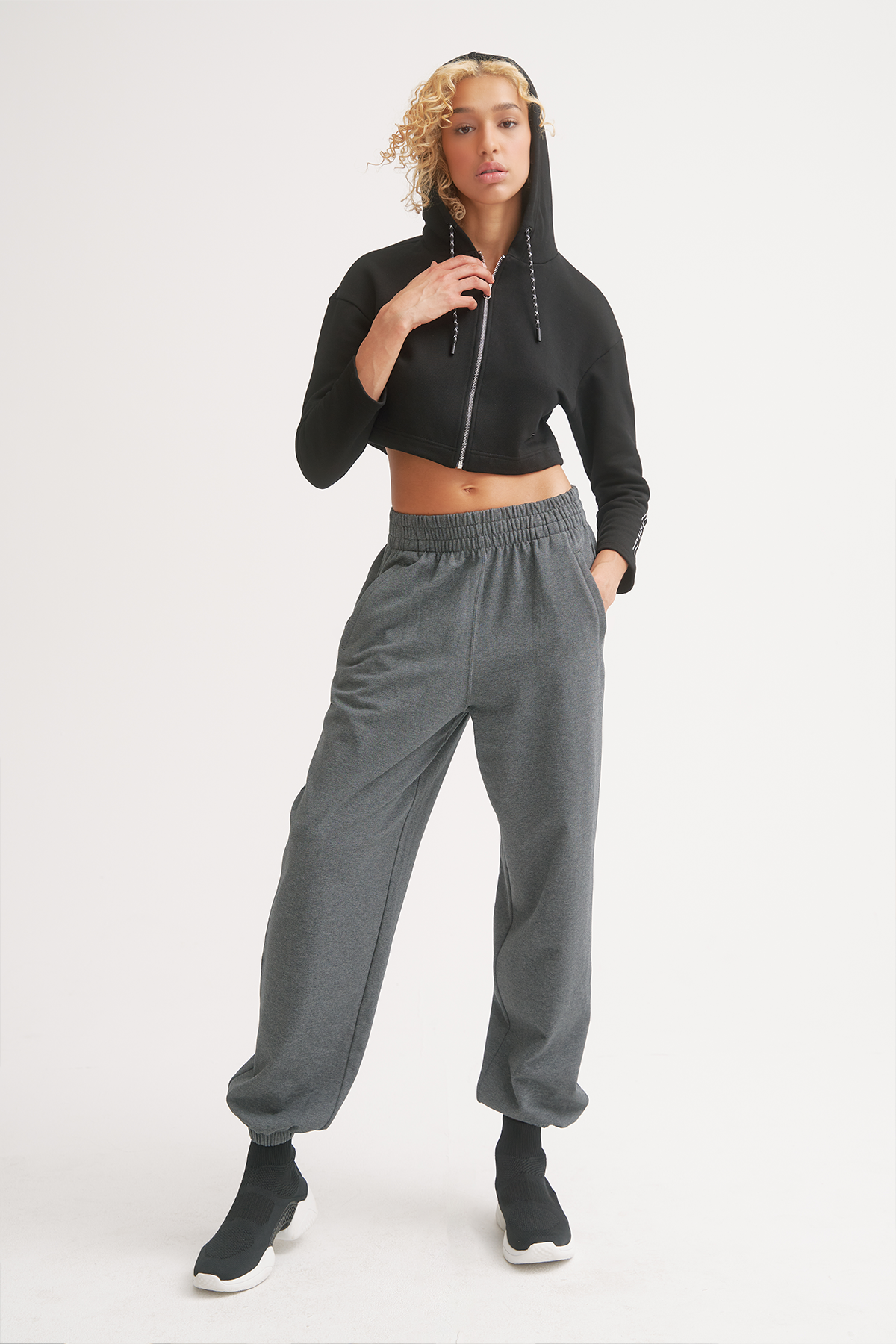Adelina Women's Zip Up Hoodie - Stylish Fleece Jacket for Casual Wear & Outdoor Activities | Perfect for Running, Gym, and Everyday Comfort