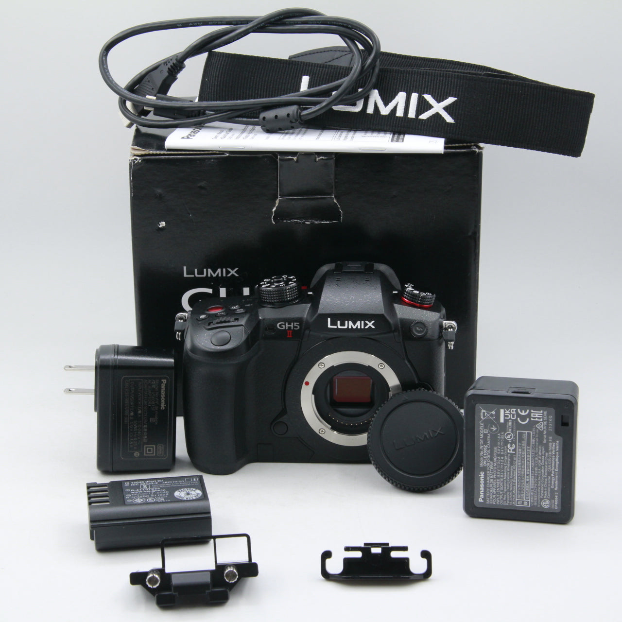 Panasonic Lumix GH5M2 Mirrorless Micro Four Thirds Digital Camera Body Only - Open Box Excellent Condition for Professional Photography & Videography