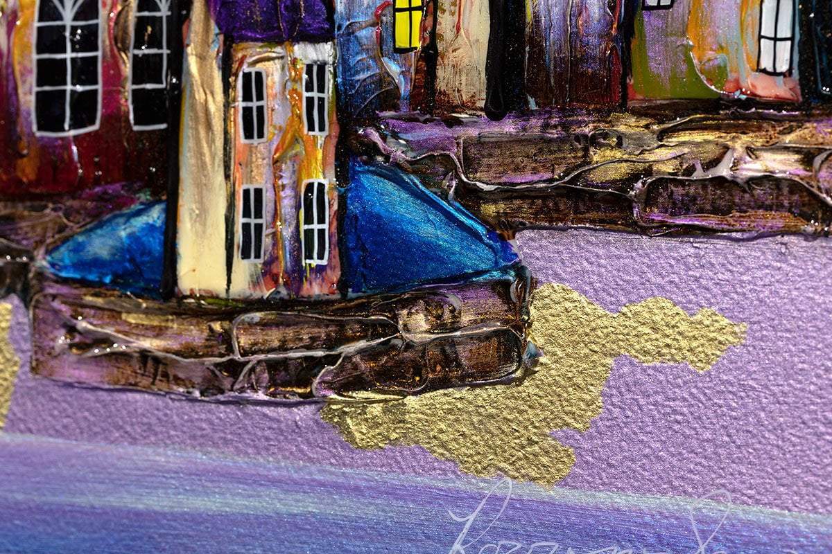 Original 'A Peaceful Place' Wall Art - Handmade Home Decor for Living Room, Bedroom & Office - Perfect Gift for Housewarming & Holidays