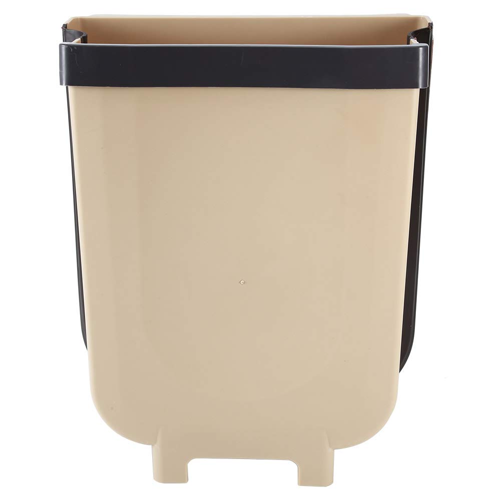 Foldable Hanging Trash Can - Collapsible TPR & PP Waste Bin for Kitchen, Bathroom, Office - Space Saving Garbage Can for Home, RV, Camping, and Outdoor Use