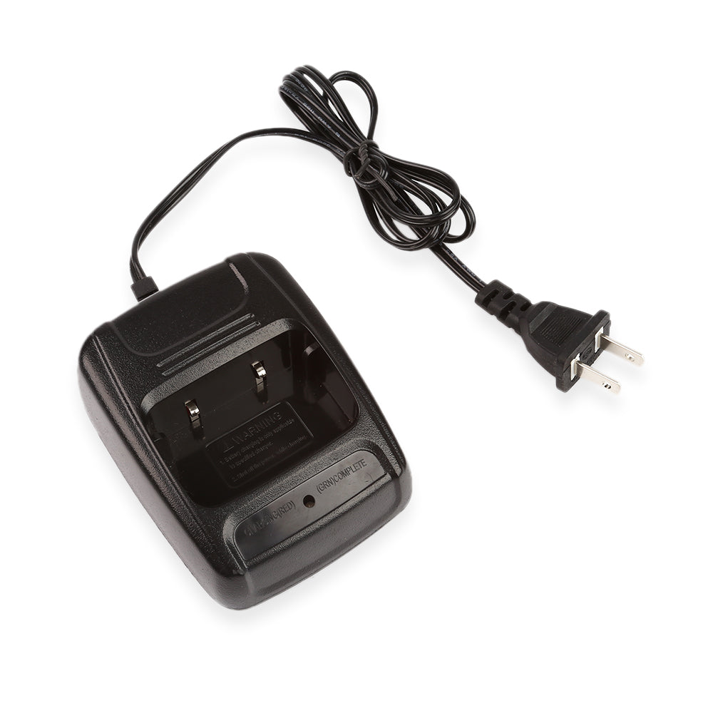 Baofeng BF 888S Desktop Charger - Fast & Reliable Two-Way Radio Battery Charger for Ham Radio, Walkie Talkie - Perfect for Outdoor Adventures, Security Work & Emergency Communication