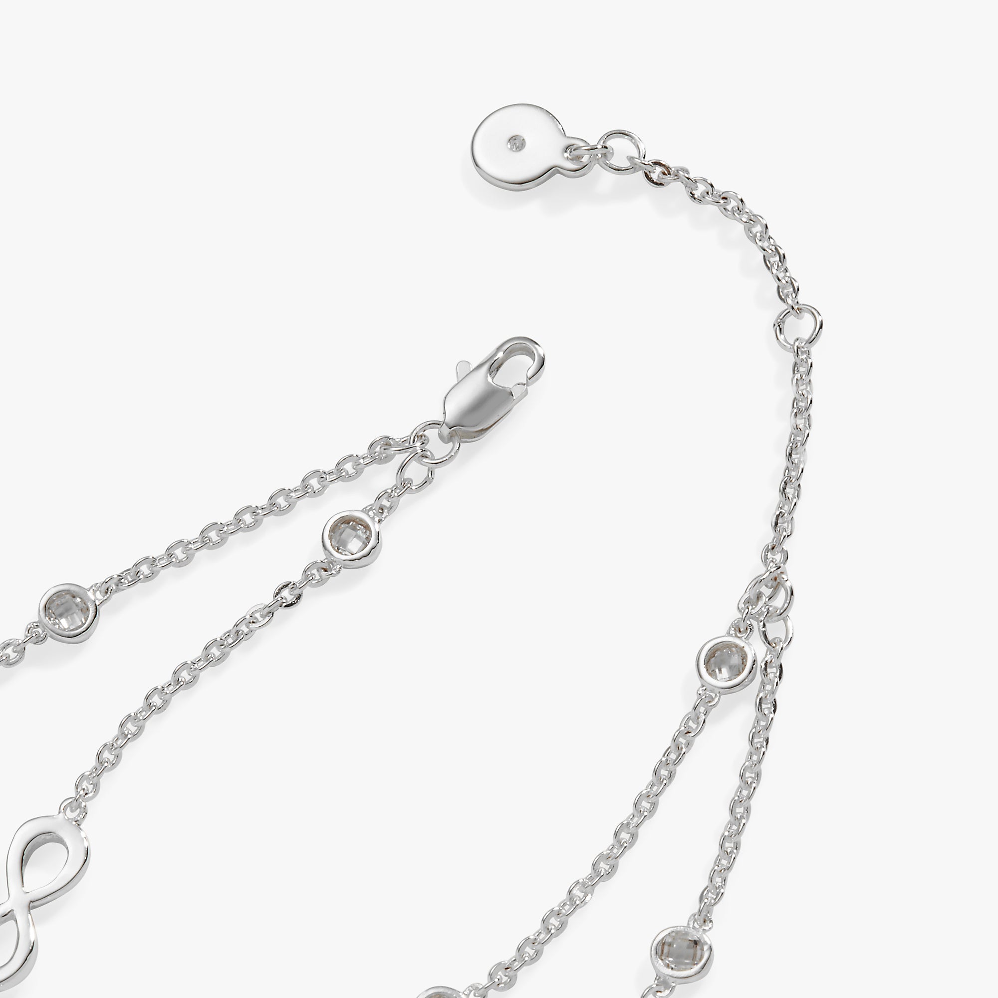 Sister Infinity Chain Bracelet - Adjustable Silver Jewelry for Women | Perfect Gift for Sister, Best Friend & Loved Ones | Everyday Wear, Special Occasions & Birthday Gifts