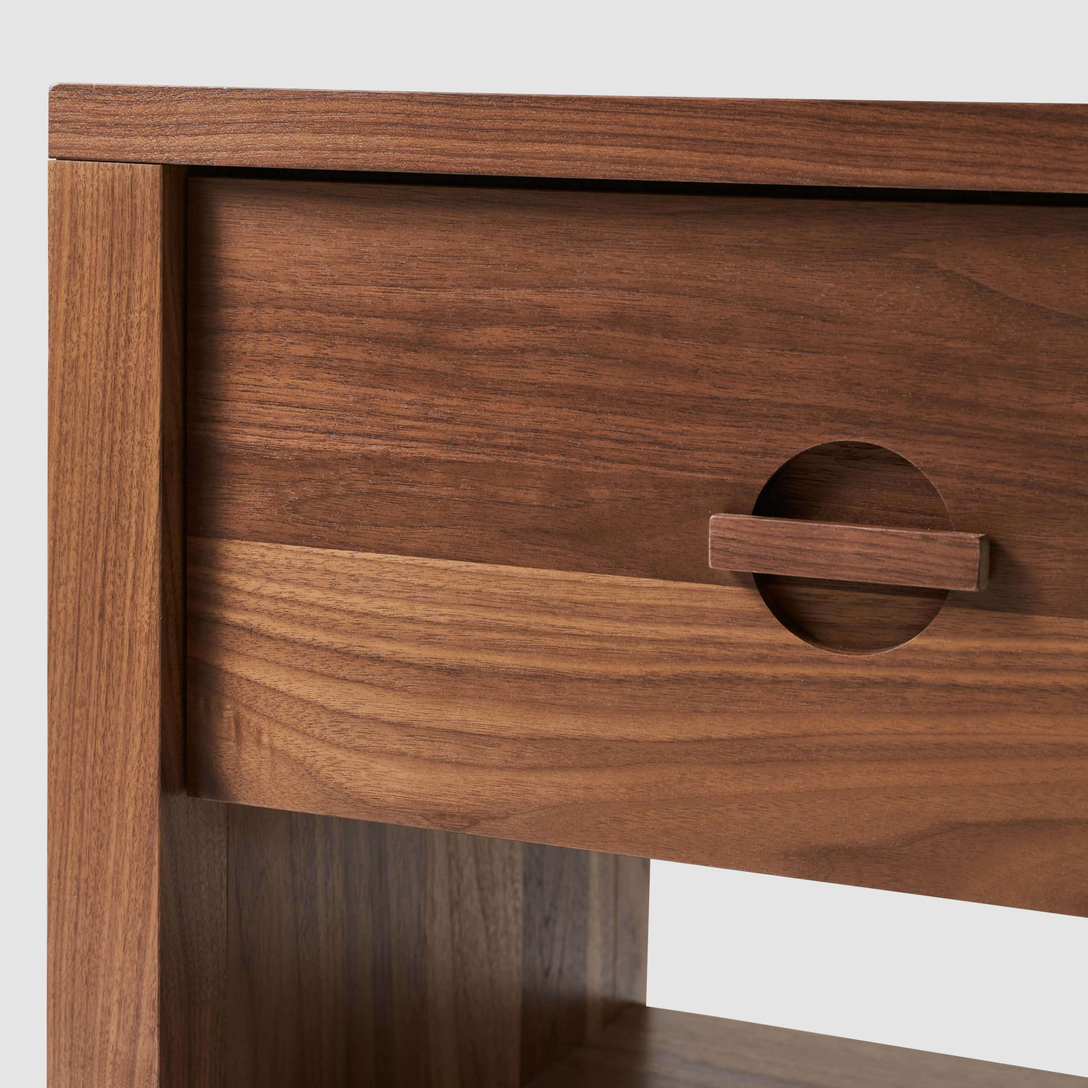 Stylish Avon Nightstand with Drawer - Modern Bedside Table for Bedroom, Living Room, or Office - Perfect for Storage and Decor