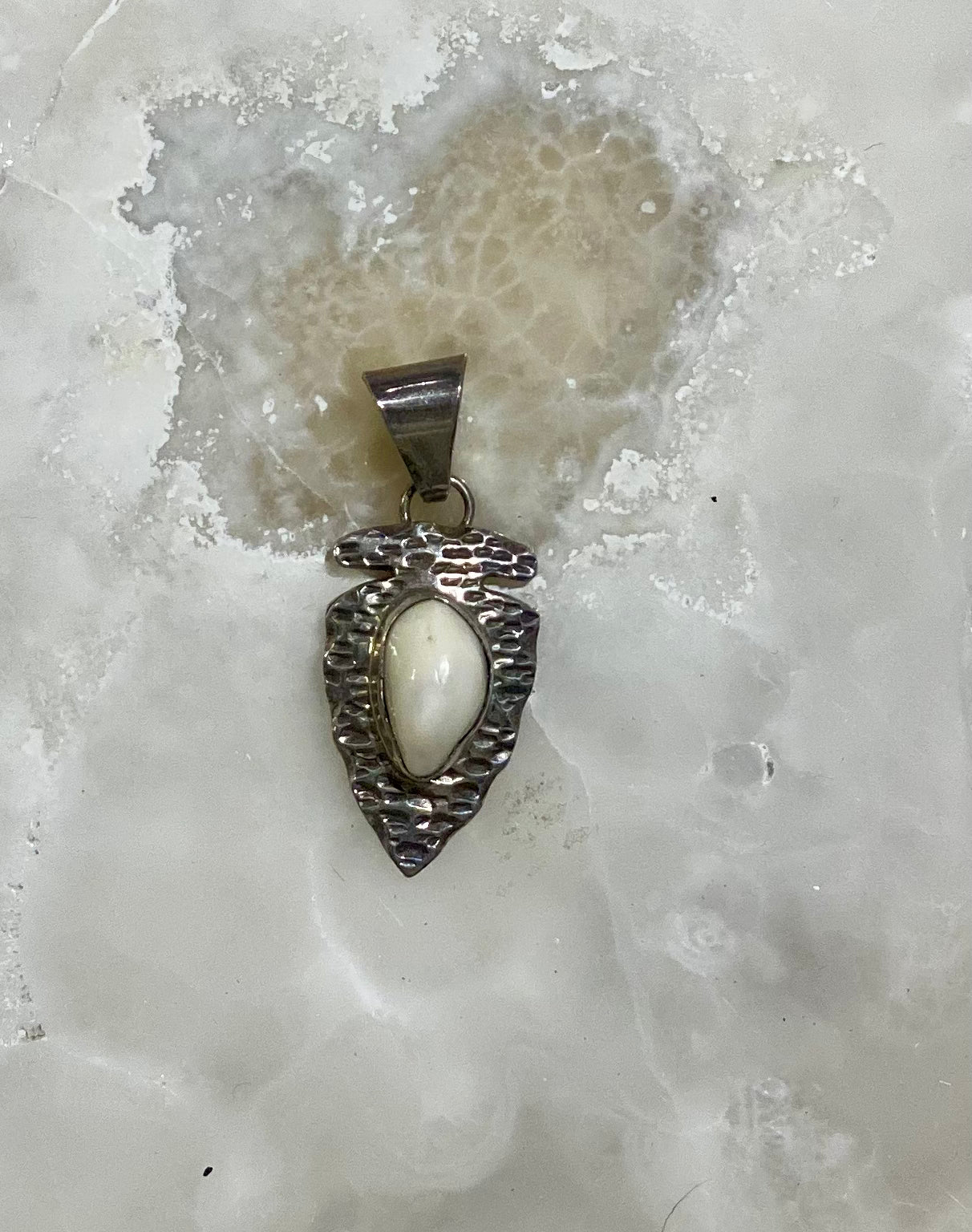 Ivory Pendant Necklace - Elegant Handcrafted Jewelry for Women | Perfect for Weddings, Parties & Special Occasions