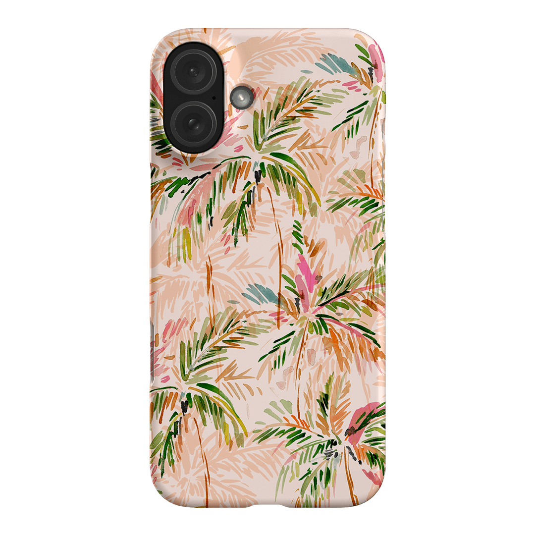 Hawaiian Palms Phone Case - Durable Protective Cover for iPhone & Samsung - Tropical Beach Design - Perfect for Travel, Vacation & Summer Outings