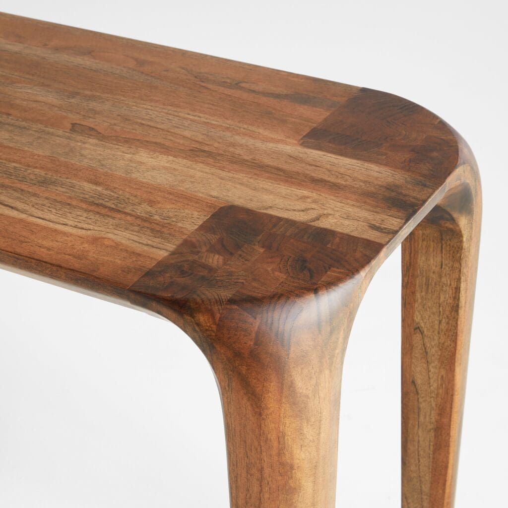 Cyan Design 11740 Natural Wood Console Table - Medium Size for Entryway, Living Room & Hallway Decor