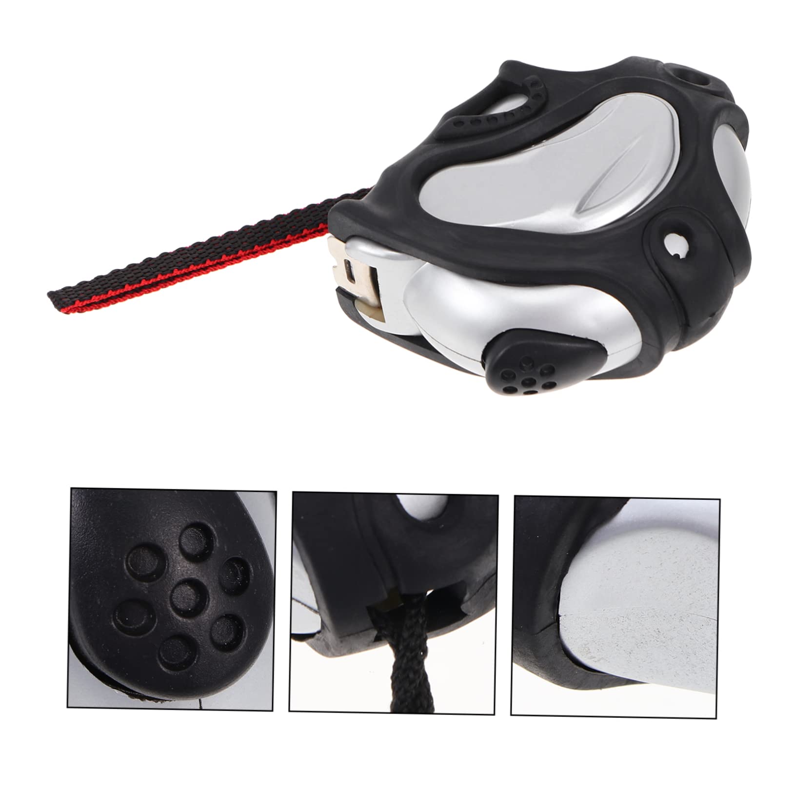 EXCEART Self-Locking Retractable Tape Measure - 16ft/5m Easy Read Dual-Scale Measuring Tool for Woodworking, Construction & DIY Projects | Perfect for Home Improvement, Carpentry and Crafting