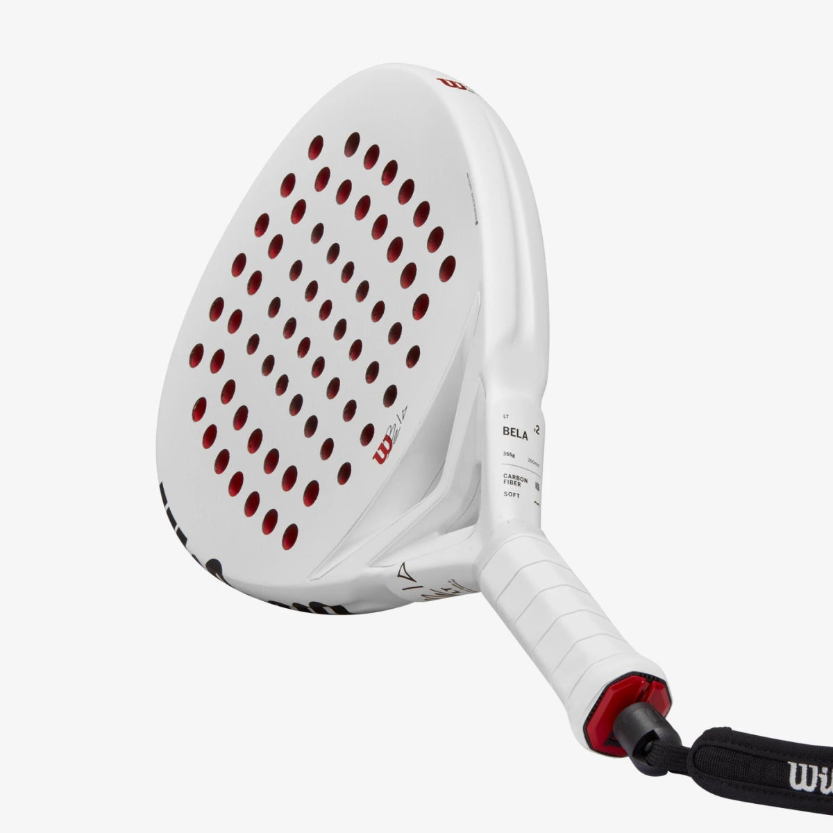 Wilson Bela LT V2 Padel Racket - Premium Carbon Fiber Paddle for Advanced Players - Perfect for Competitive Matches & Training Sessions