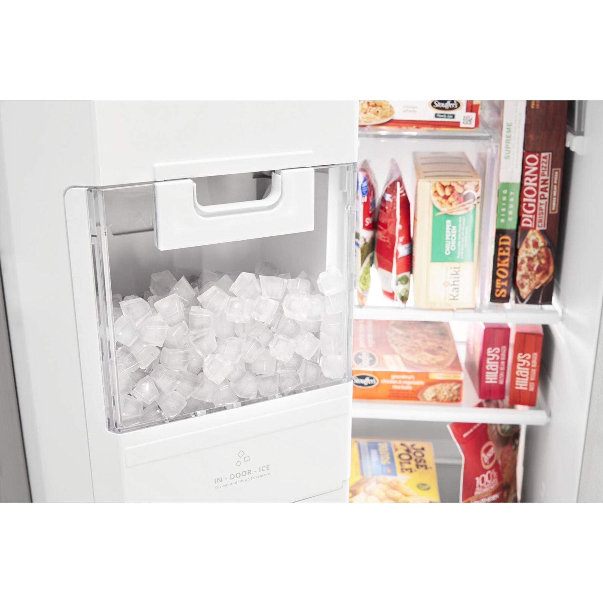 Maytag MSS25C4MGZ 25.6 Cu. Ft. Side by Side Refrigerator - Fingerprint Resistant Stainless Steel, Energy Star Certified - Perfect for Large Families & Open Kitchen Designs