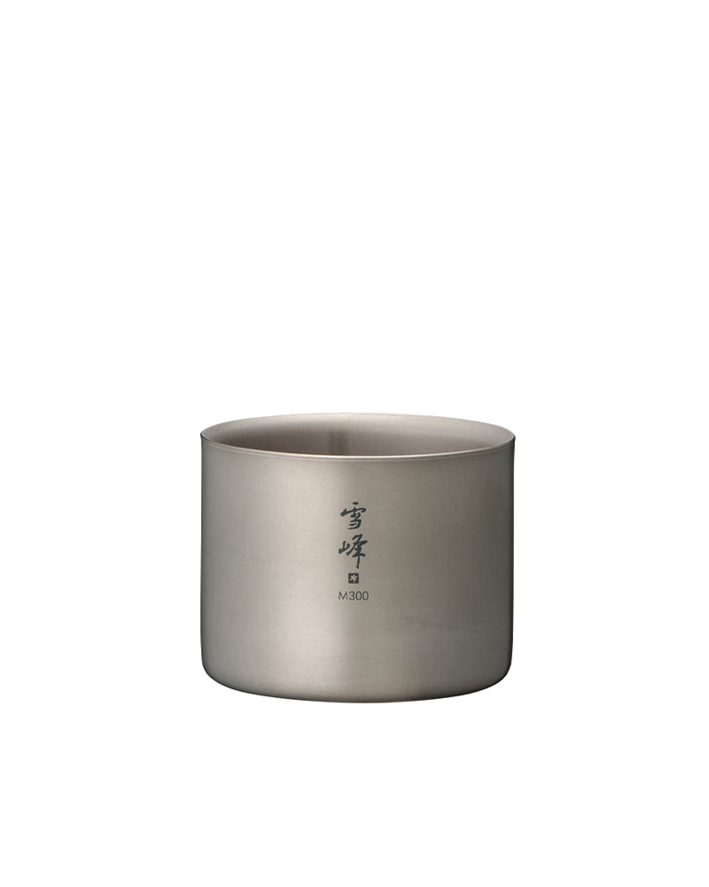 Titanium Double Wall Insulated M300 Stacking Mug - 16oz Camping Coffee Cup for Hot & Cold Drinks, Perfect for Hiking, Travel, and Outdoor Adventures