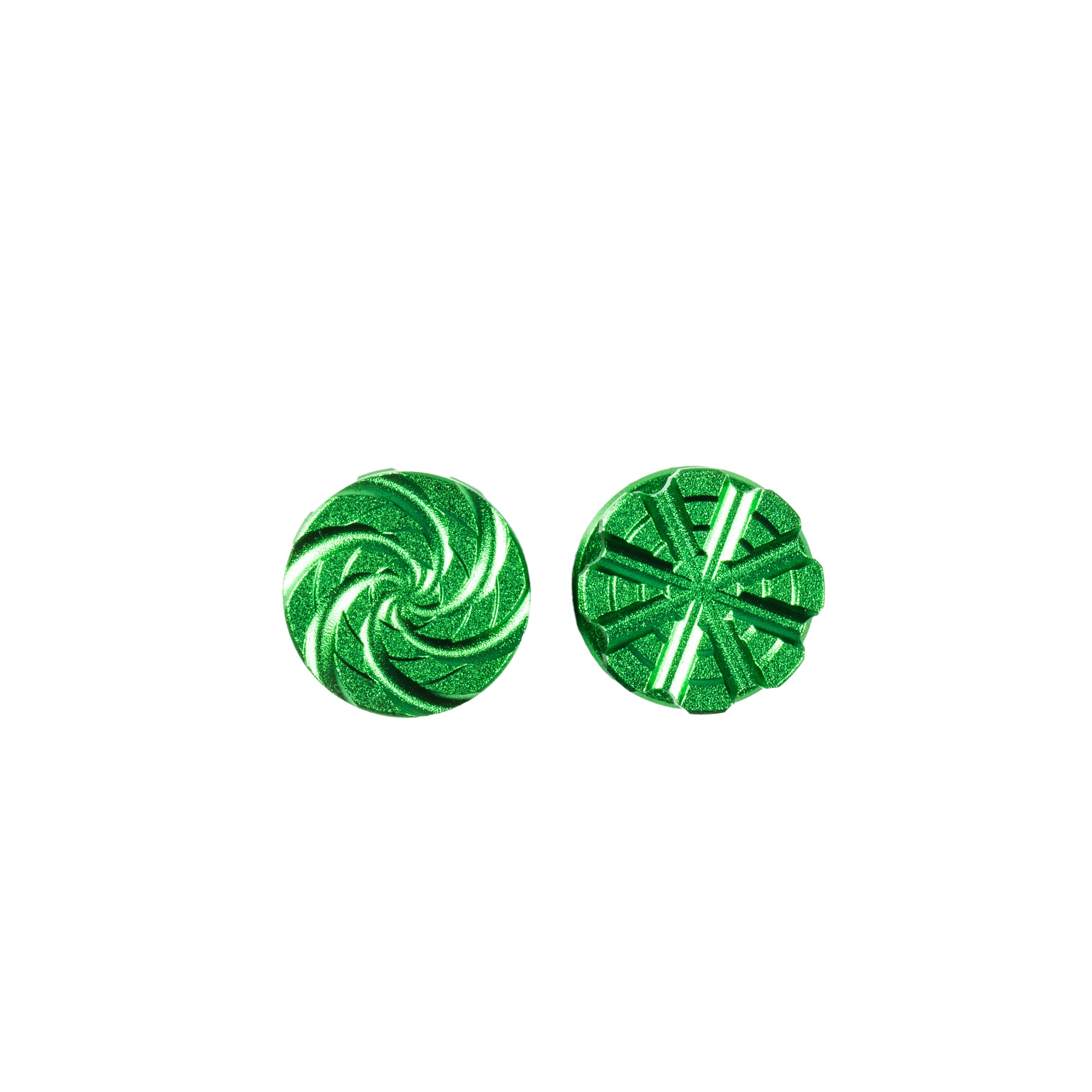 Cyclone Green Machined Goggle Screw Set - High-Quality Replacement Parts for Motorcycle & ATV Goggles - Perfect for Off-Road Riding, Racing & Outdoor Sports