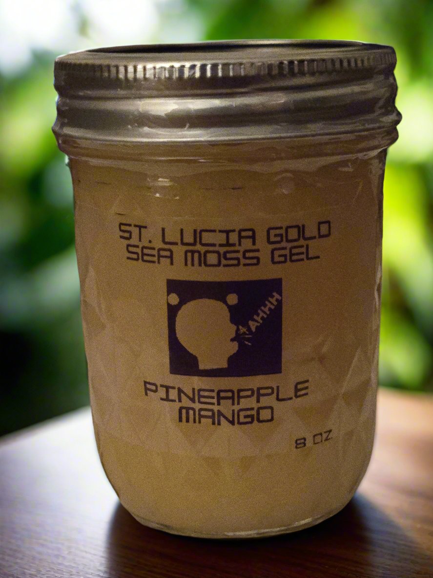 ST. LUCIA GOLD SEAMOSS GEL 16oz & 45oz (No Soursop) - Organic Seaweed Supplement for Immune Support, Digestion & Skin Health - Perfect for Smoothies, Juices & Wellness Routines