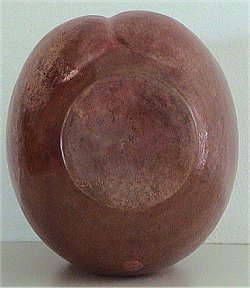 Handmade Folk Art Small Pregnant Woman Copper Nude Statue - Unique Home Decor for Nursery, Baby Shower Gift & Boho Style Interior Design