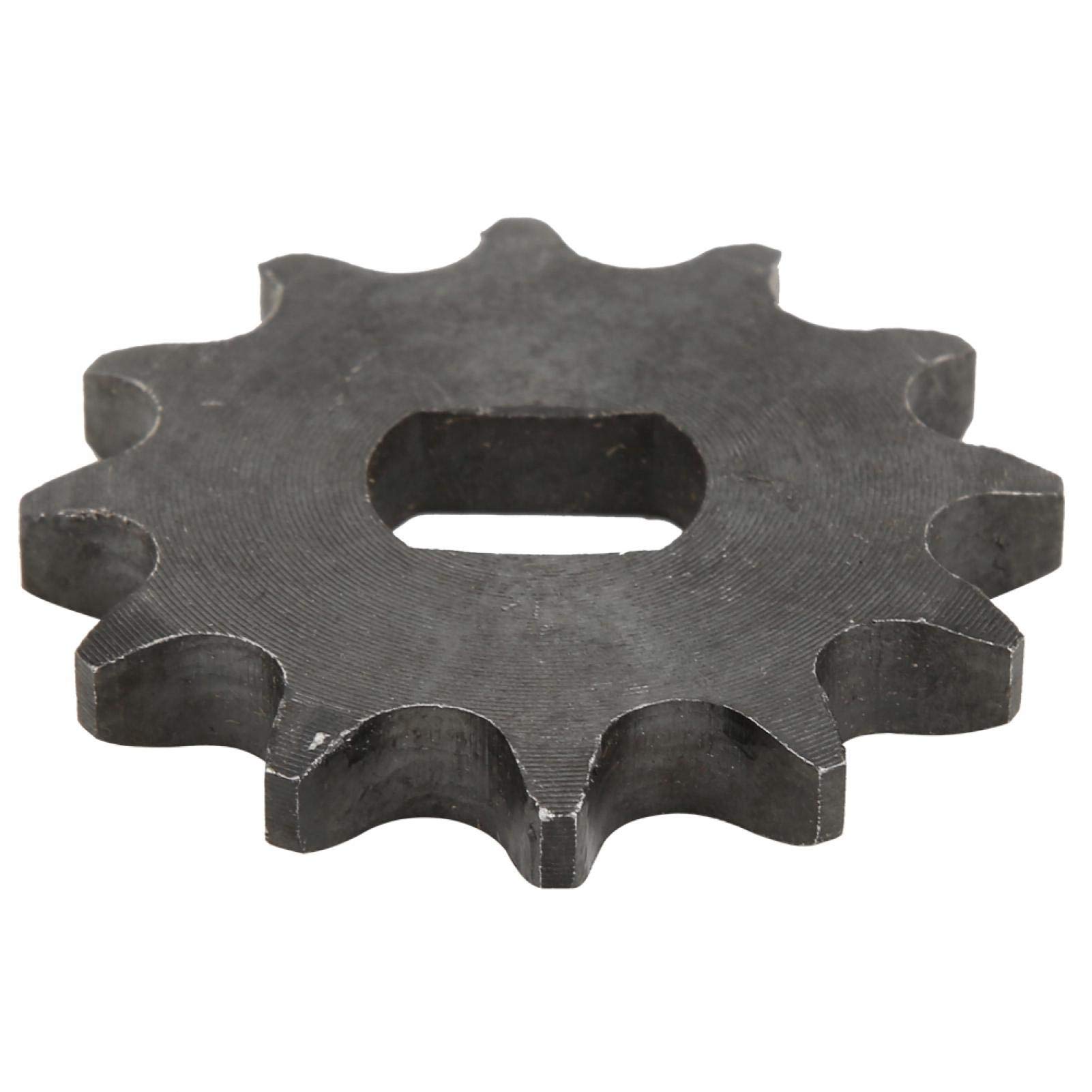 Kadimendium 12 Teeth Speed Cut Motor Sprocket - High Performance 12x17mm Inner Hole Metal Gear for Bicycle Chains & Motorcycles - Durable Cycling & Motorcycle Replacement Part for Smooth Riding Experience