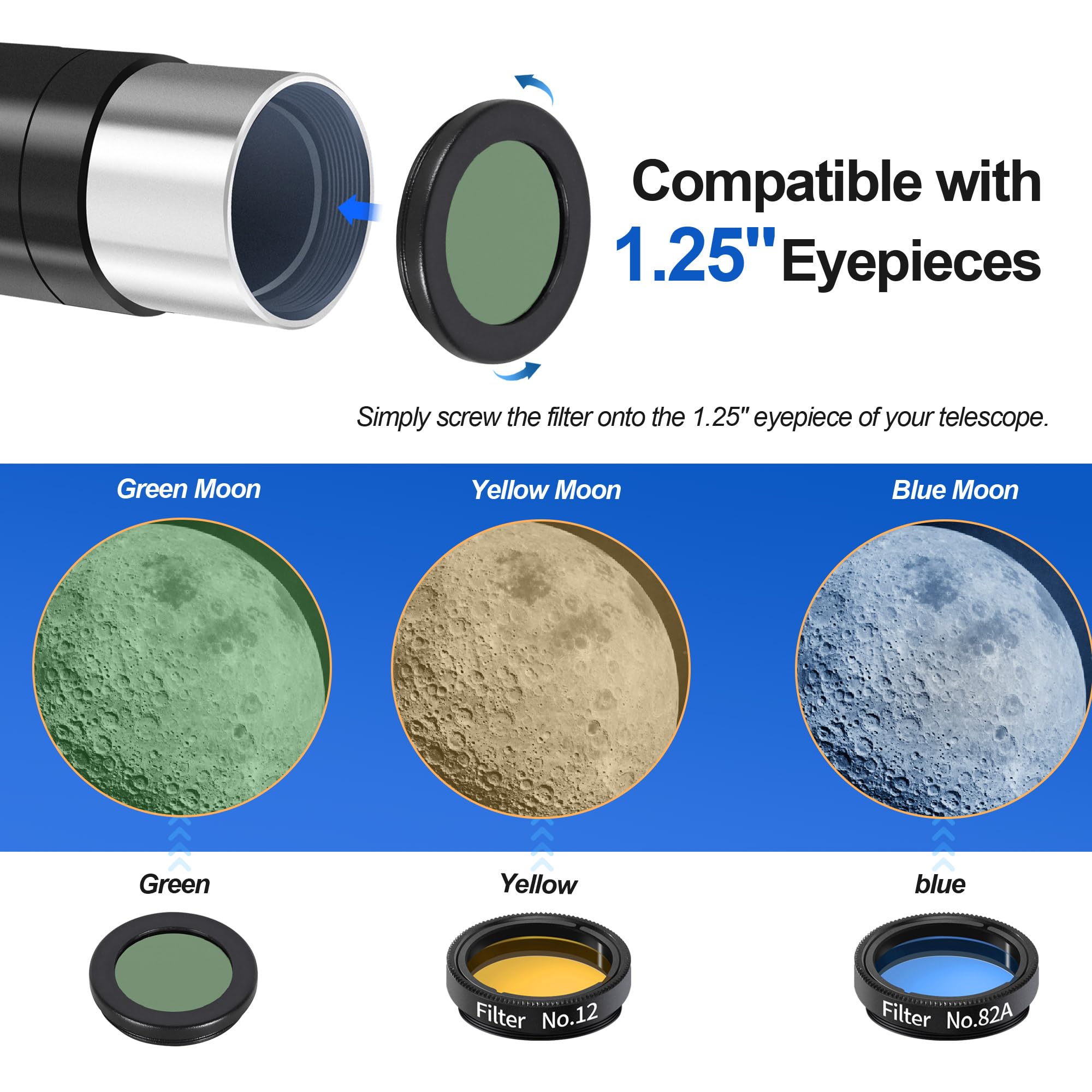 80mm Aperture 600mm Focal Length Refractor Astronomical Telescope for Kids & Adults - High Power 30X-750X, Perfect for Beginners Age 6-12+ | Ideal for Stargazing, Moon Observation & Astronomy Learning