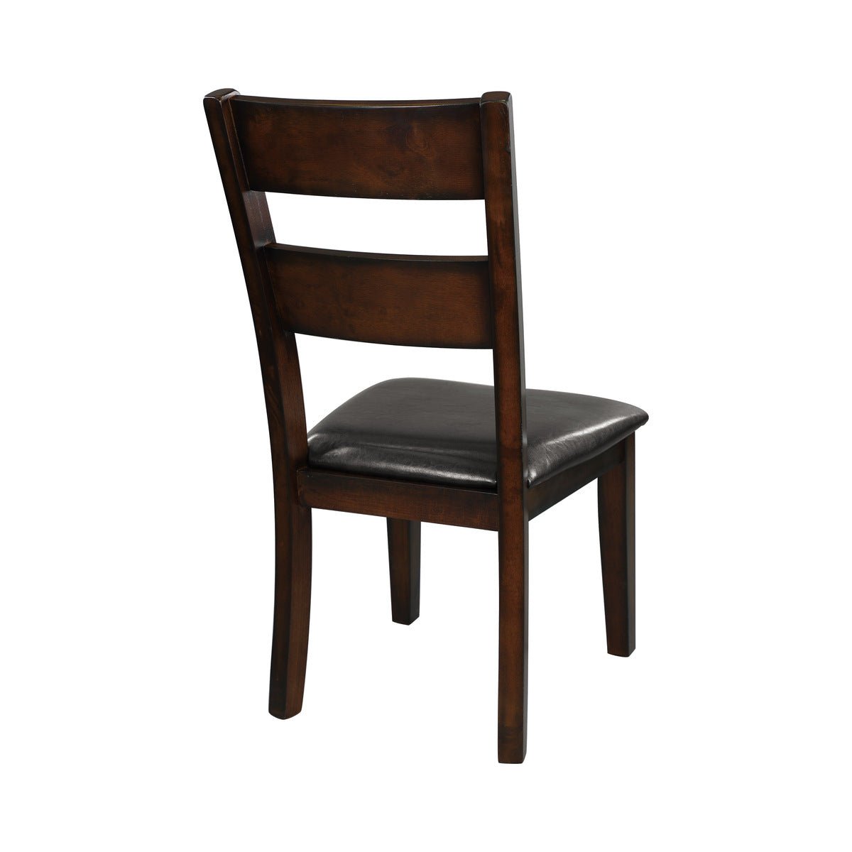 Modern Dining Chairs Set of 2 - Sturdy Wooden Kitchen Chairs with Padded Seats - Perfect for Dining Room, Kitchen, Breakfast Nook & Small Spaces (Open Box)