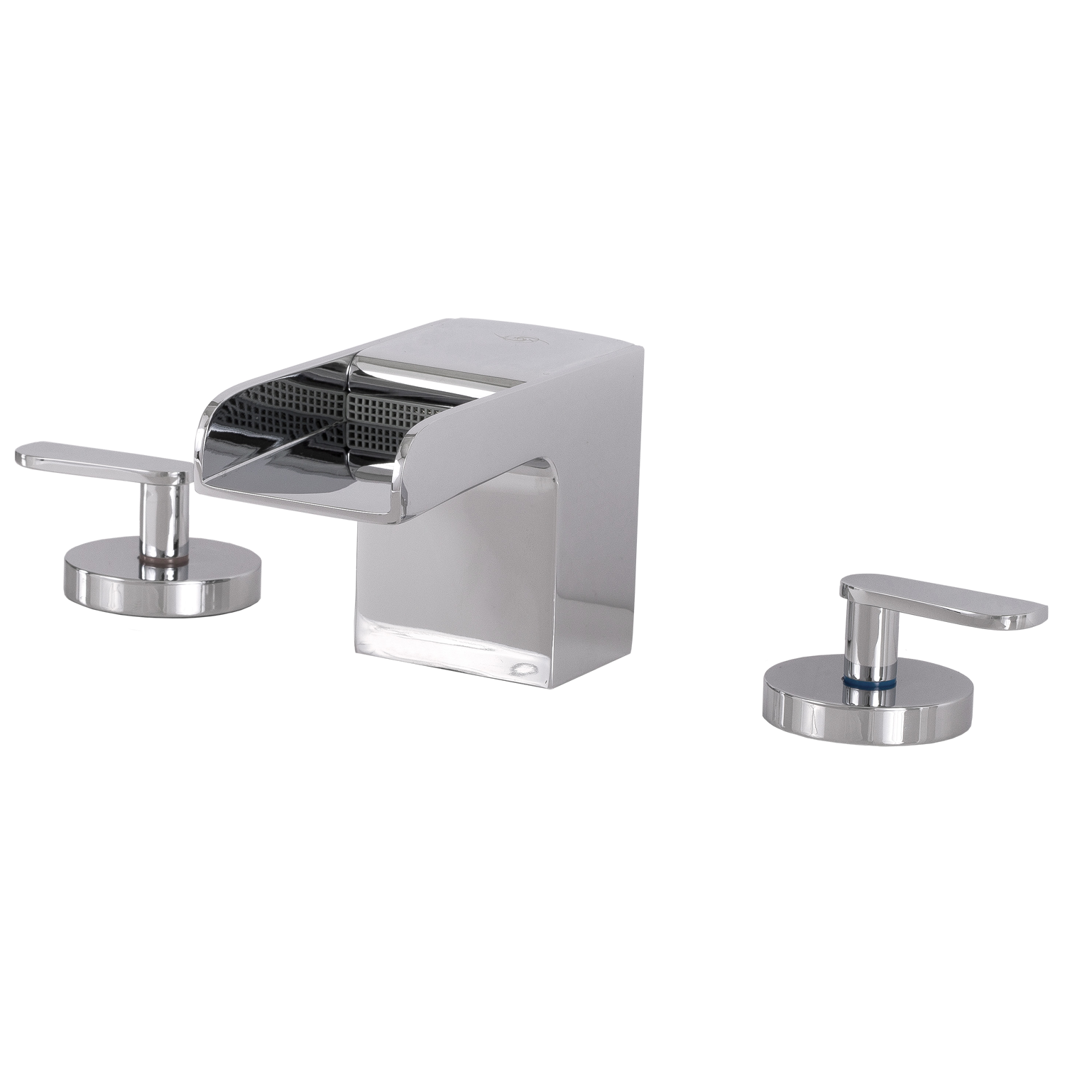 DAX 8255C Two Handle Bathroom Faucet - Solid Brass Construction with Chrome Finish, 8