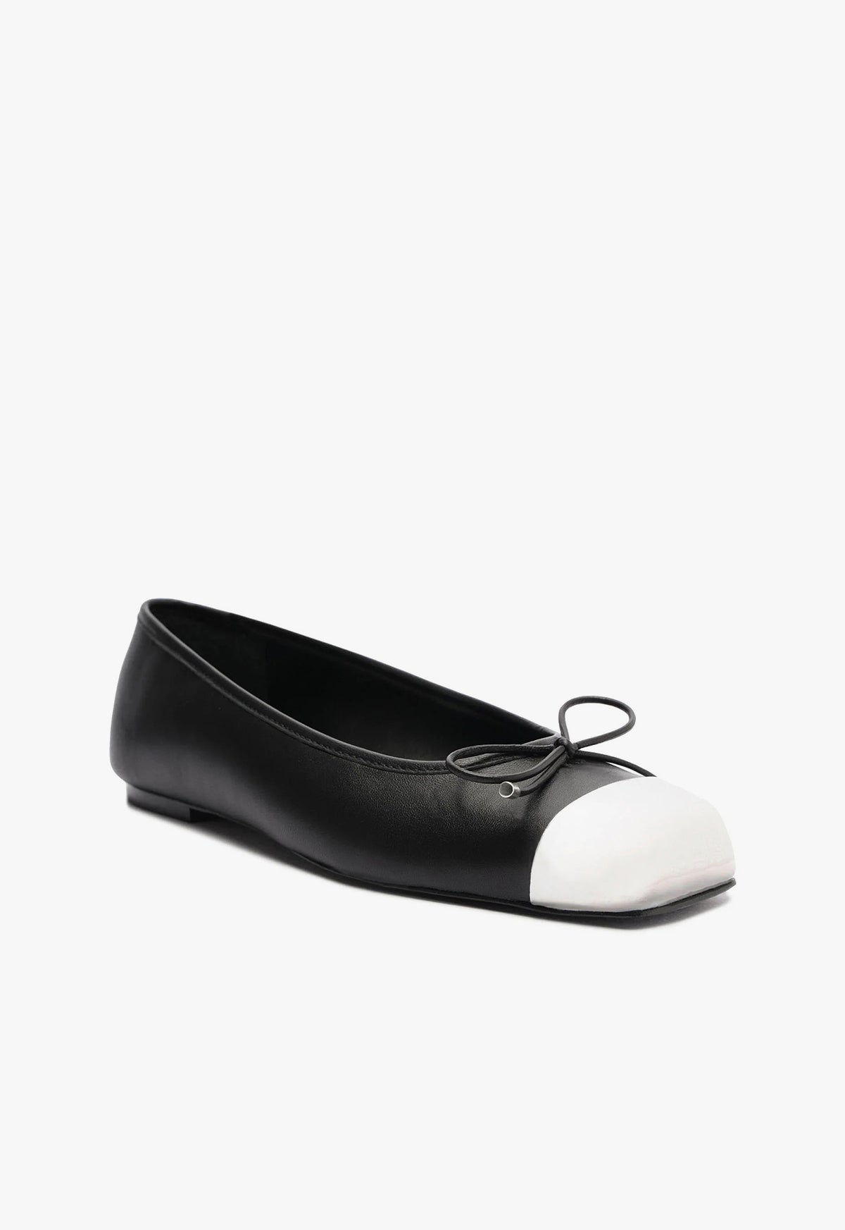 Sae Cap Toe Leather Flat Shoes for Women - Comfortable & Stylish Ballet Flats - Perfect for Office, Casual Wear & Travel