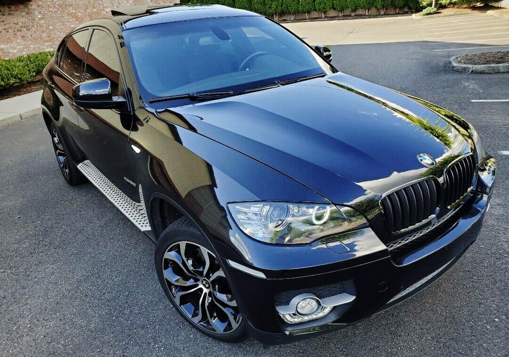 BMW X3 X5 X6 Clear V-Shaped LED Front Fender Side Marker Lights - White Bright DRL Turn Signal for Enhanced Visibility & Style | Perfect for Night Driving & Custom Car Upgrades