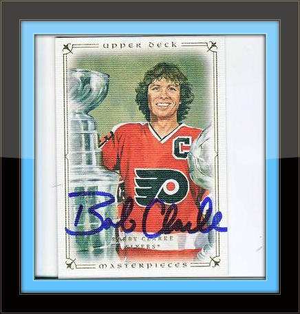 Bobby Clarke Autographed Hockey Card with COA - Authentic NHL Collectible for Fans, Framing & Memorabilia Displays