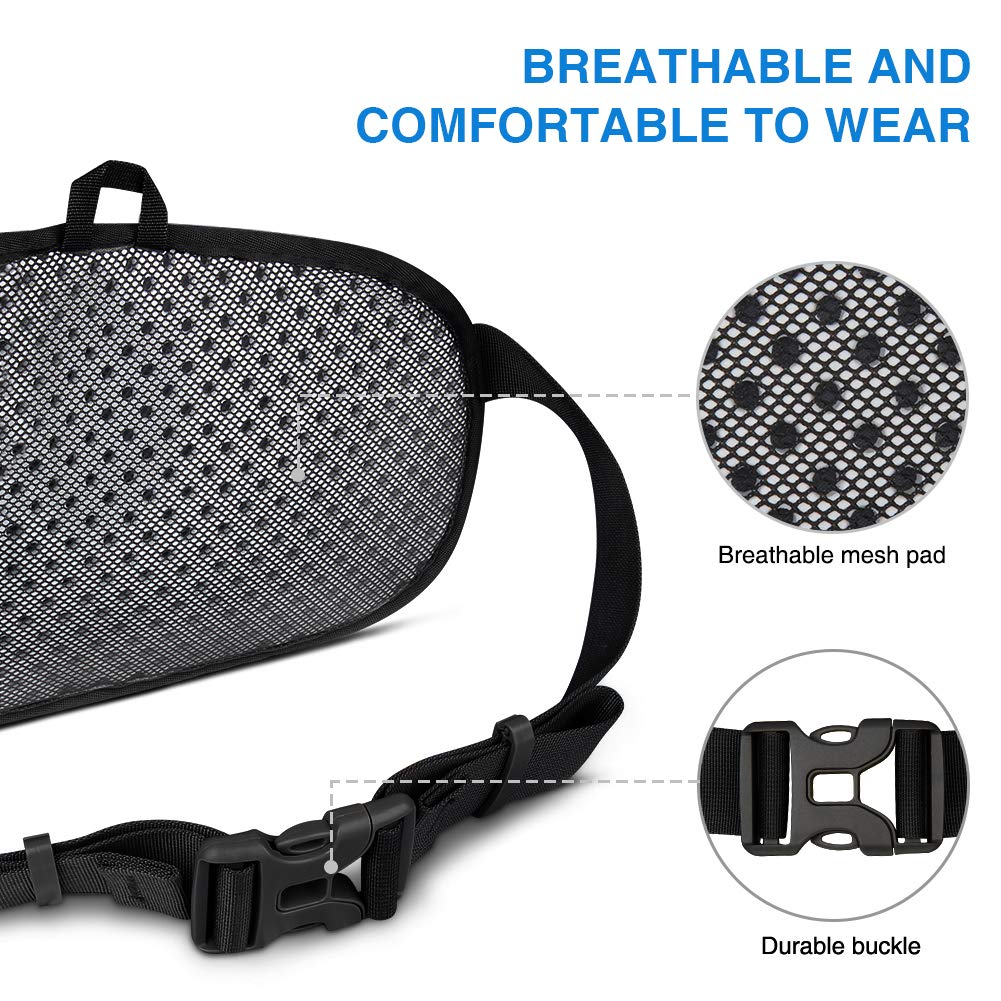 WATERFLY Hiking Fanny Pack with 24oz BPA-Free Water Bottle - Outdoor Adventure Gear