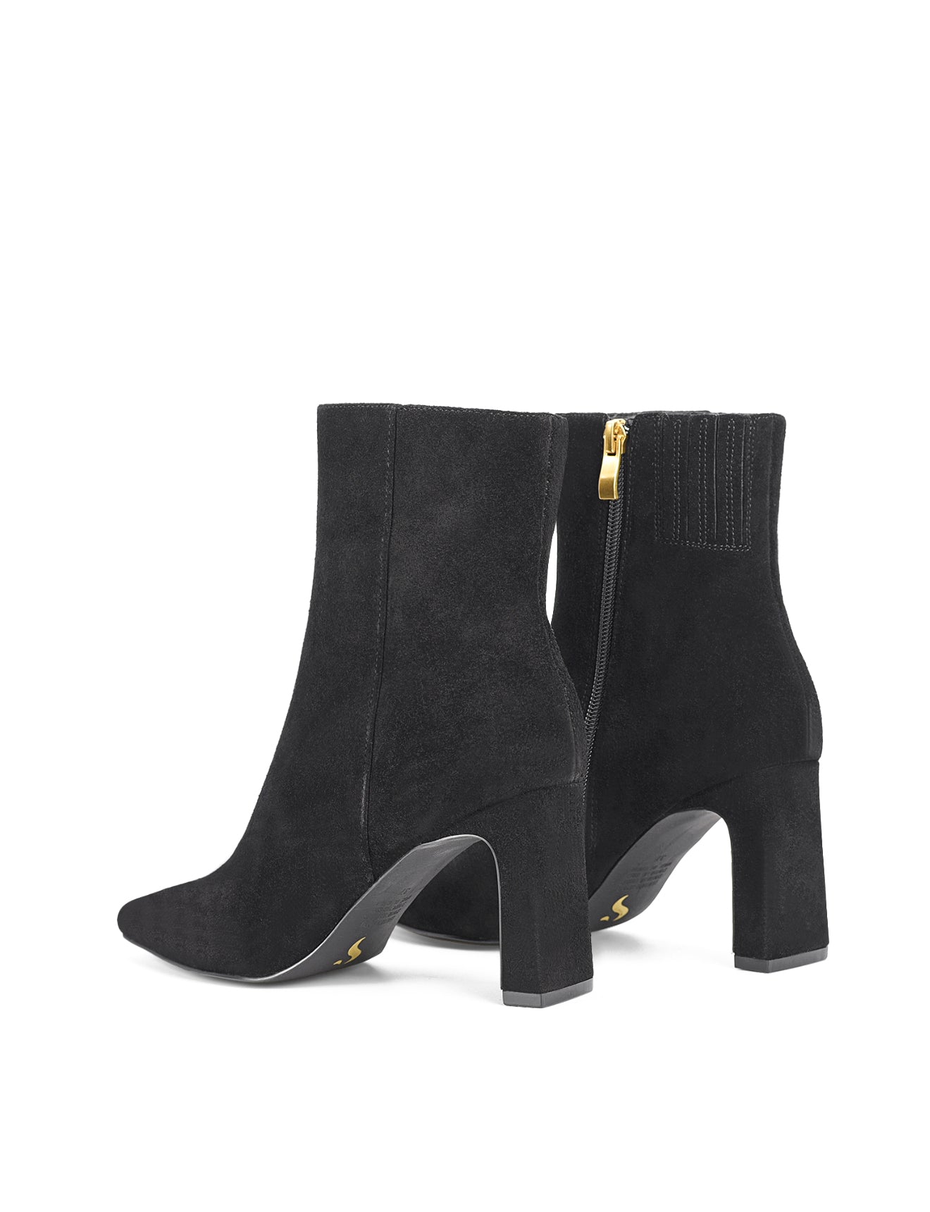 Cassidy Black Suede Ankle Boots for Women - Comfortable & Stylish Fall/Winter Shoes for Casual Outfits, Work & Date Nights