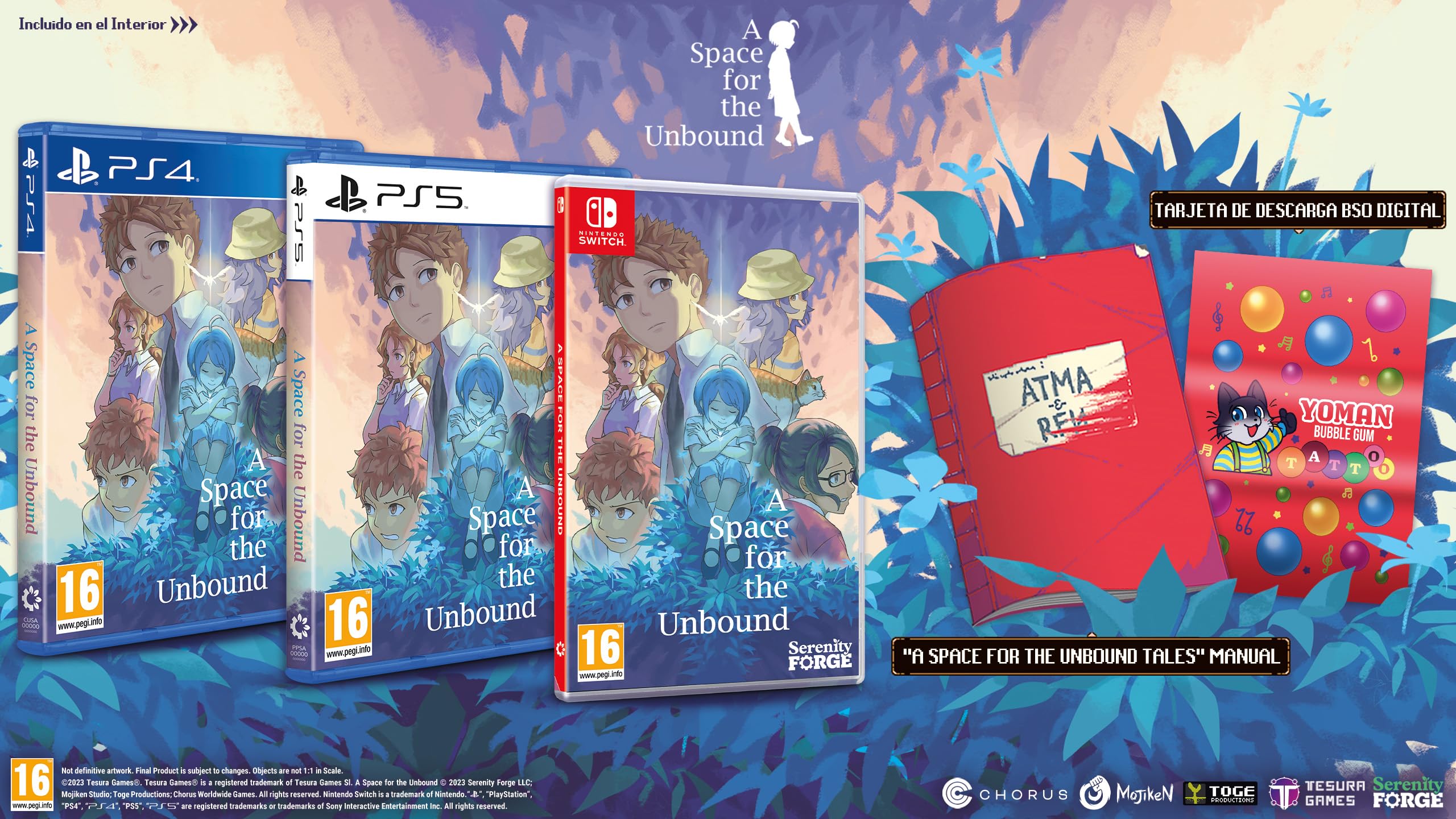 A Space for the Unbound - Nintendo Switch Game | Emotional Story-Driven Adventure for Teens & Adults | Perfect for Relaxing Evenings & Story Lovers