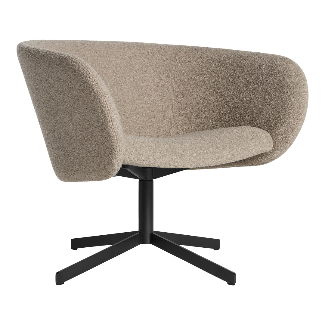 Modern Swivel Lounge Chair - 360 Degree Rotating Recliner with Adjustable Backrest for Living Room, Bedroom, or Office - Comfortable Reading & Relaxation Chair