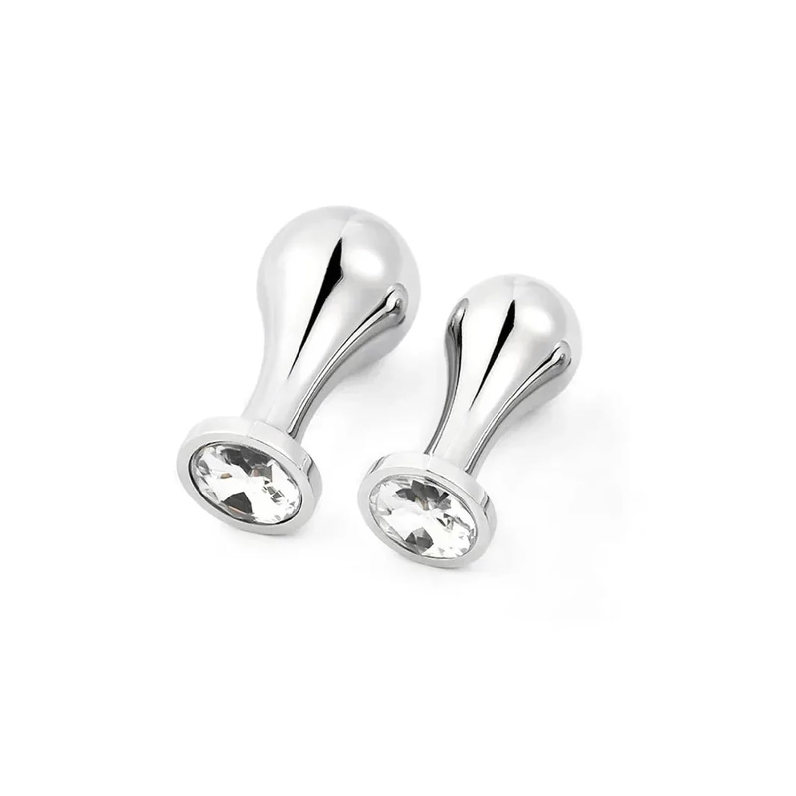 Premium Metal Anal Plug Set for Beginners - Electroplated Round Head Butt Plug for Women & Men - Large Size Black Couples Sex Toy - Perfect for Sensual Play & BDSM Exploration