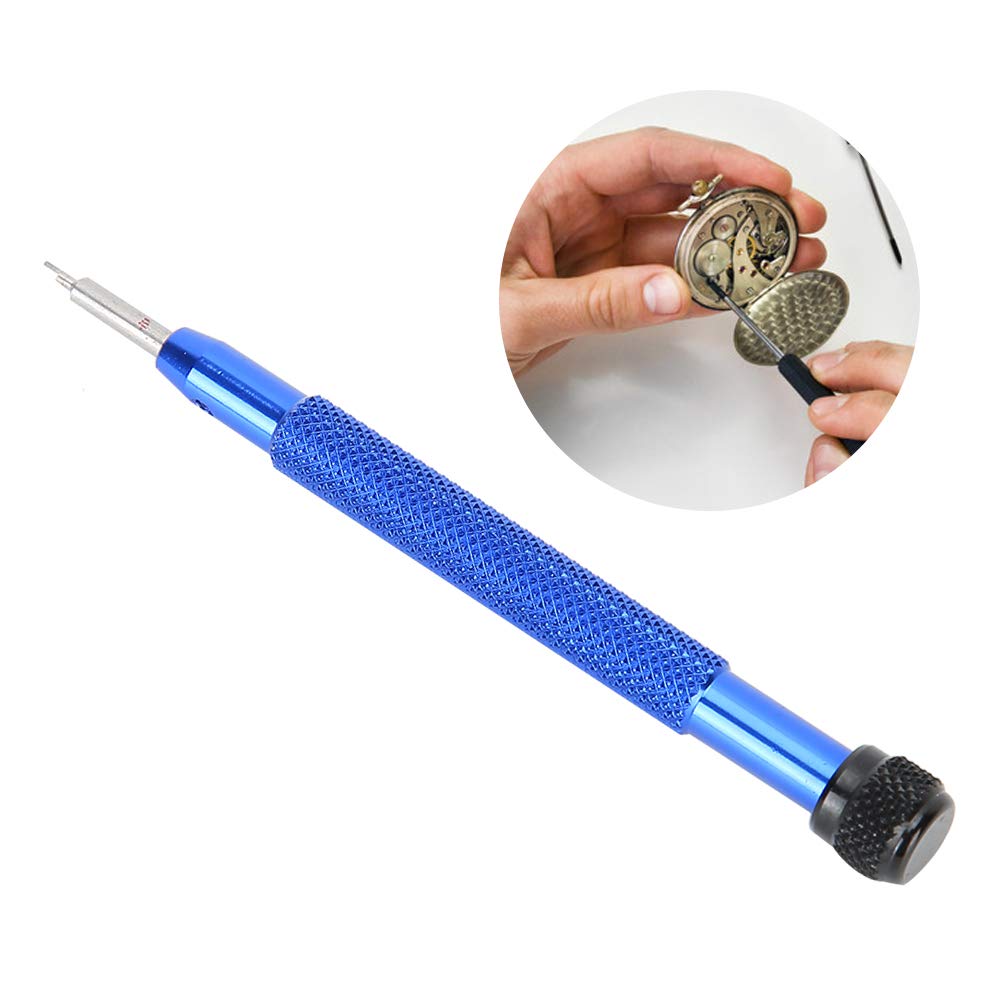 Hex Socket Screwdriver Set for Watch Repair - Professional Watchband Screwdriver Tool Kit for Watchmakers & Jewelry Crafts - Perfect for Watch Maintenance, Bracelet Adjustments & Precision Crafting