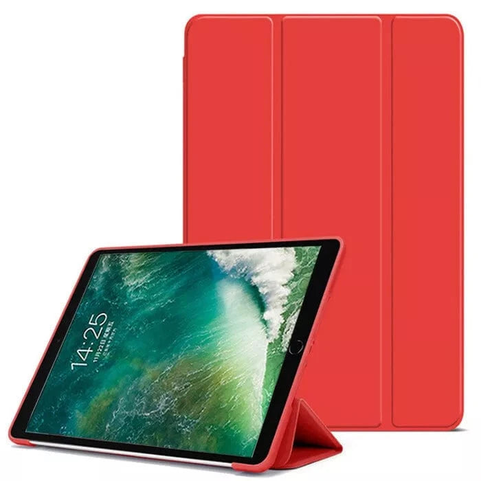Shockproof TPU Case for iPad Pro 10.5 Inch - Durable Protective Cover with Smart Features - Perfect for Work, Travel & Everyday Use (Red)