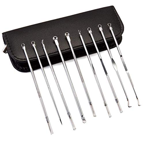 Professional Stainless Steel Acne Needle Kit - Double Head Blackhead & Blemish Remover Tool for Face Skin Care | Acne Treatment, Pore Cleansing, Beauty Essentials (Great for Home Spa & Skincare Routine)