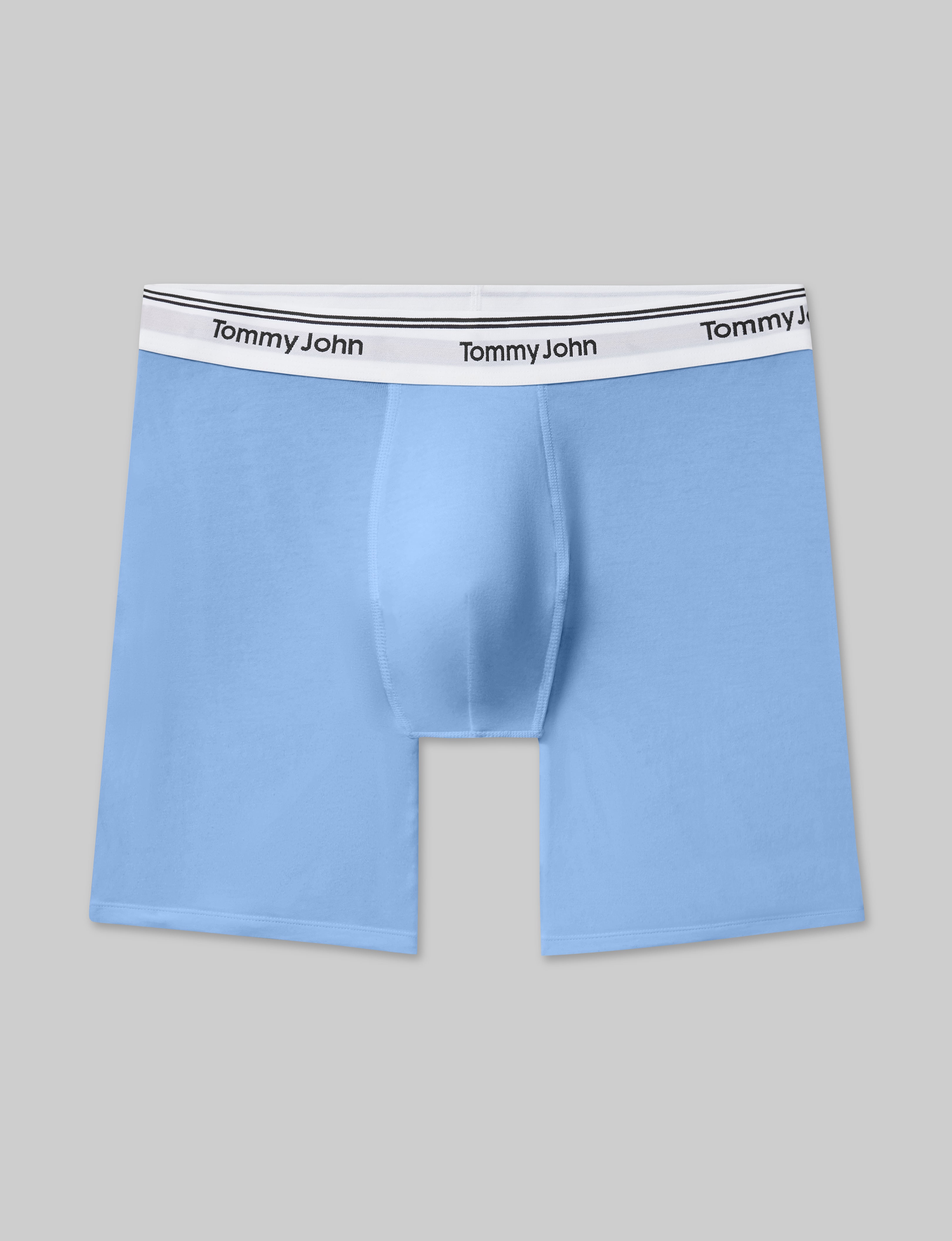 Premium Cotton Mid-Length Boxer Briefs for Men - 6-Pack Soft Breathable Underwear for All-Day Comfort | Workout, Lounge & Everyday Wear