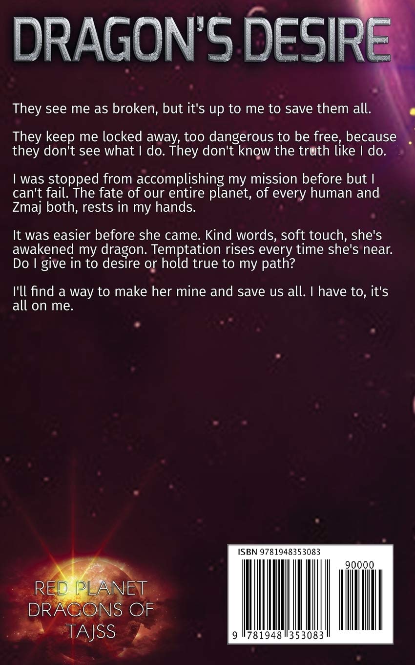 Dragon's Desire: A SciFi Alien Romance Novel - Red Planet Dragons of Tajss Series | Perfect for Fantasy Book Lovers & SciFi Romance Readers