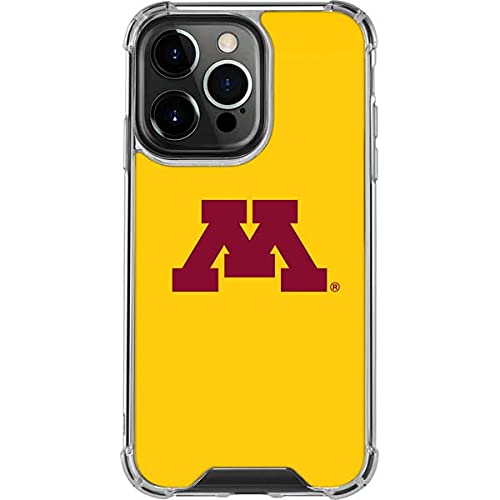 Official Minnesota Golden Gophers iPhone 13 Pro Clear Phone Case - Slim Protective Cover with Scratch-Resistant Design for Sports Fans & College Students - Perfect for Game Day, School Spirit & Everyday Use