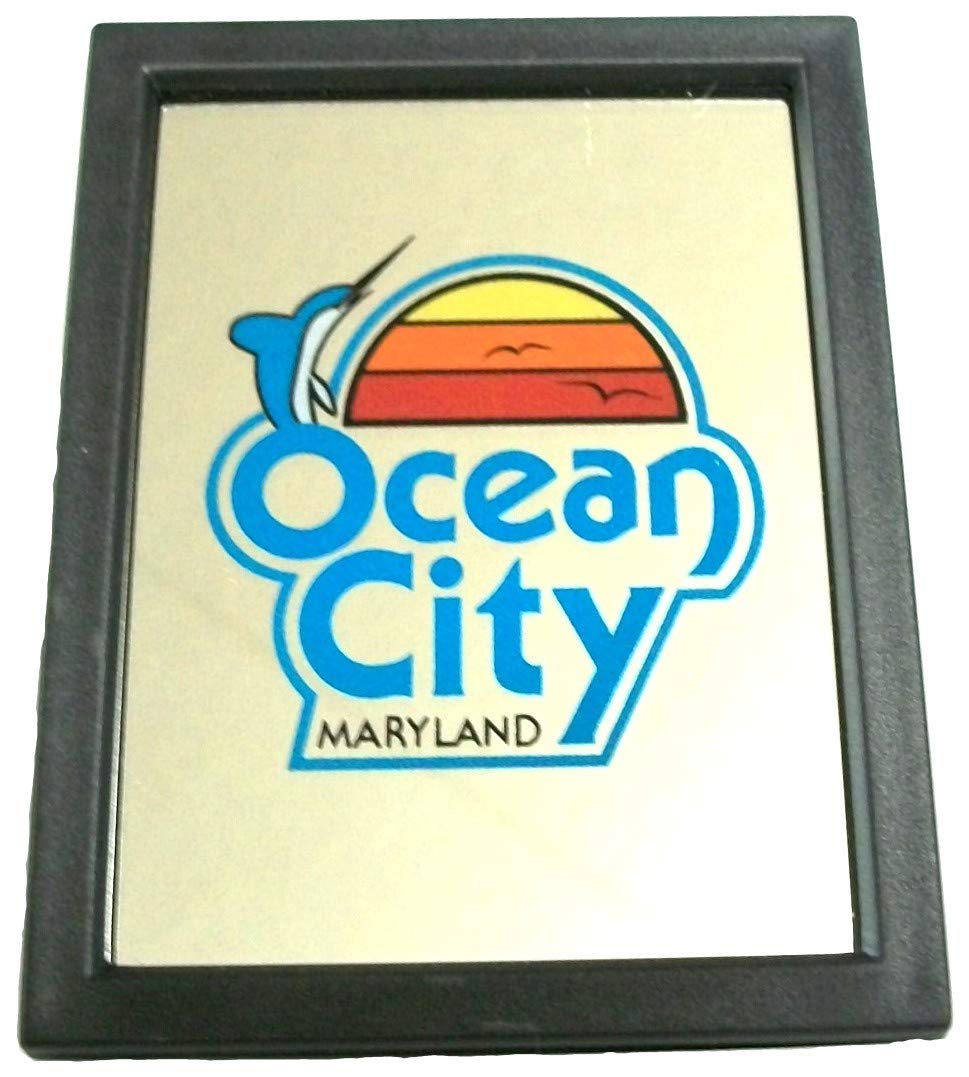 Ocean City Maryland Souvenir Fridge Magnet - Collectible Beach-Themed Refrigerator Magnet for Coastal Decor, Travel Memories & Gift Ideas