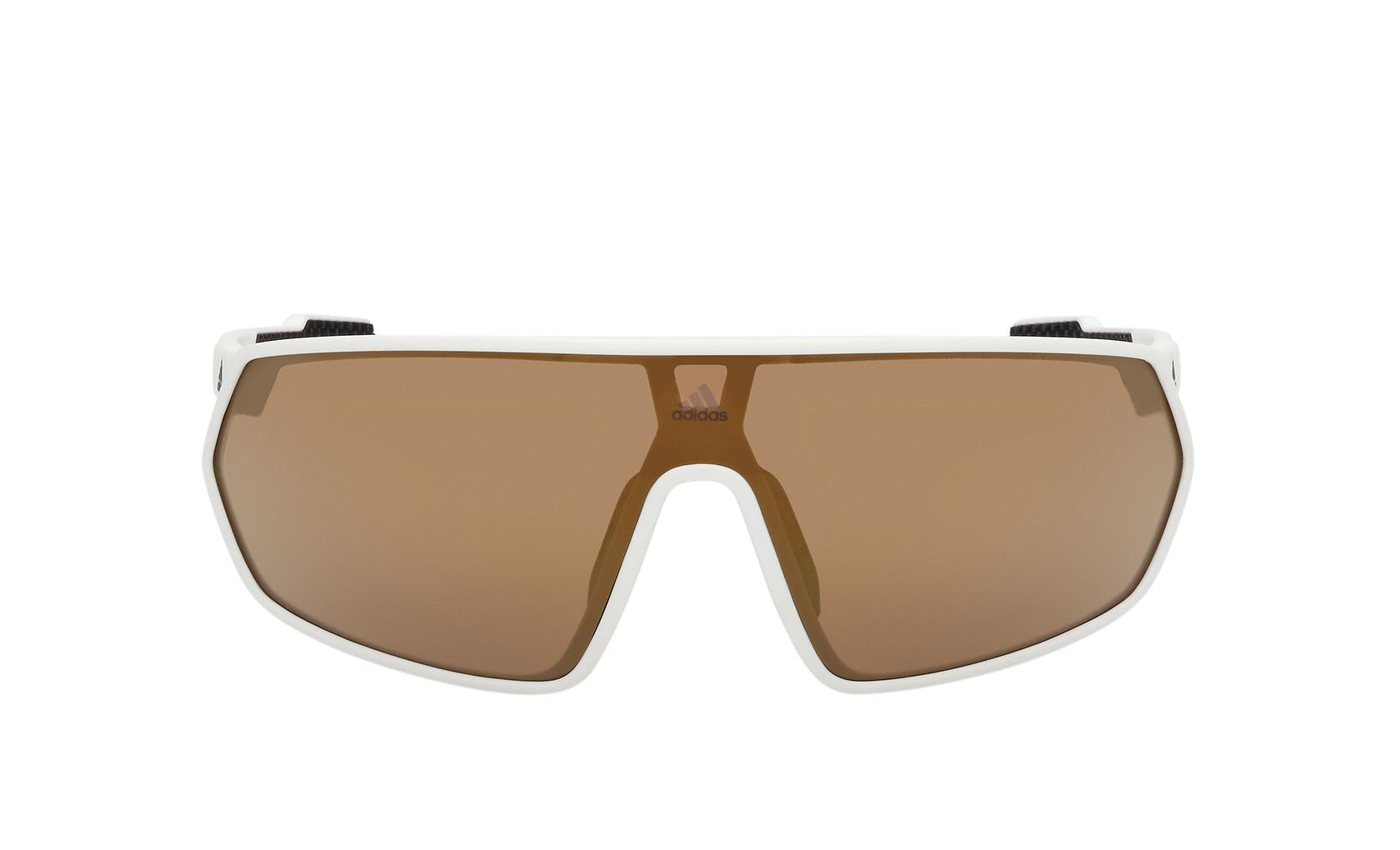 Adidas Performance Shield SP0089 24G Running Sunglasses for Men & Women - UV Protection Sports Shades for Running, Cycling, Hiking & Outdoor Activities