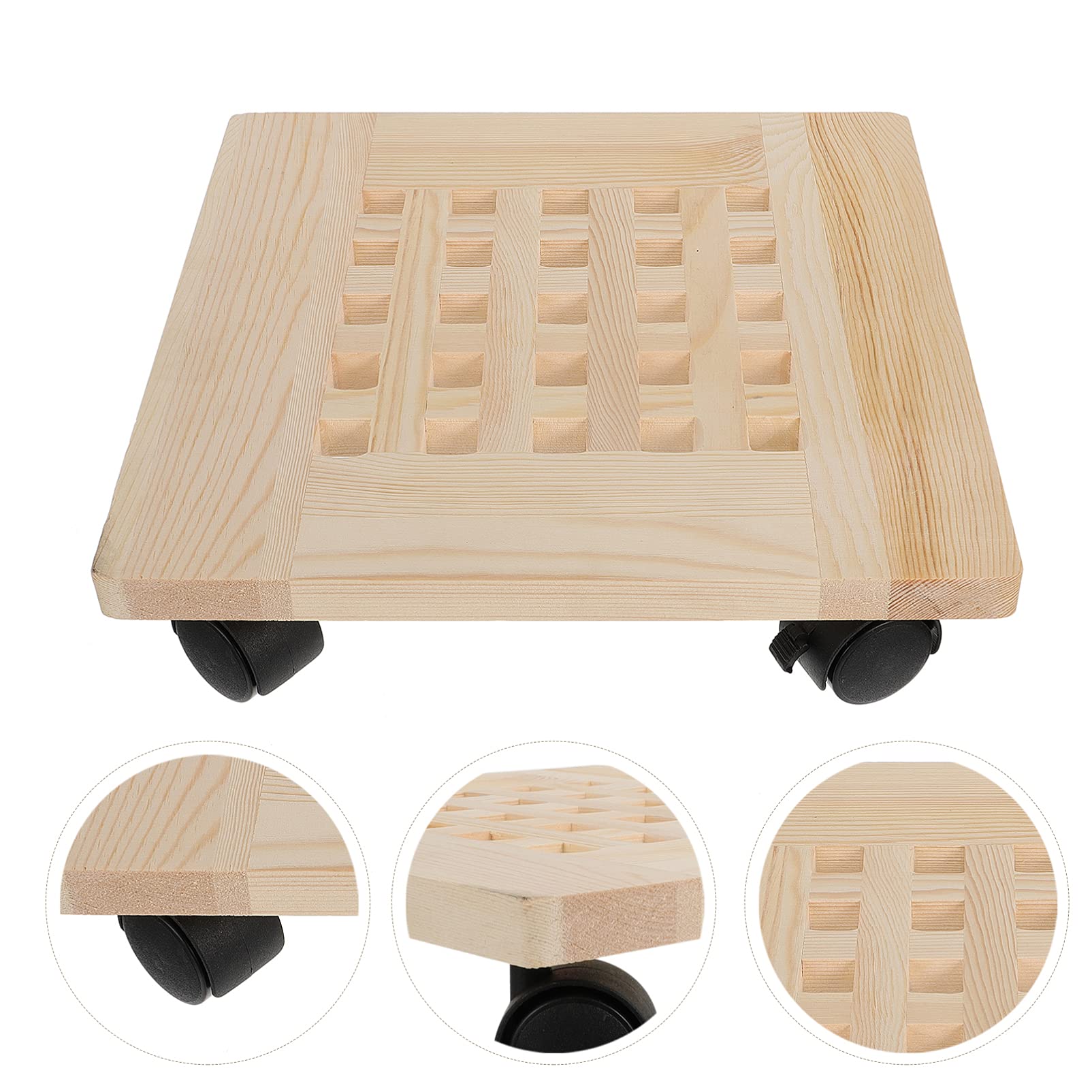 1 Pc Flower Pot Tray - Removable Hollow Out Plant Pot Base Tray for Indoor/Outdoor Potted Plants - Perfect for Drainage and Protecting Floors & Furniture