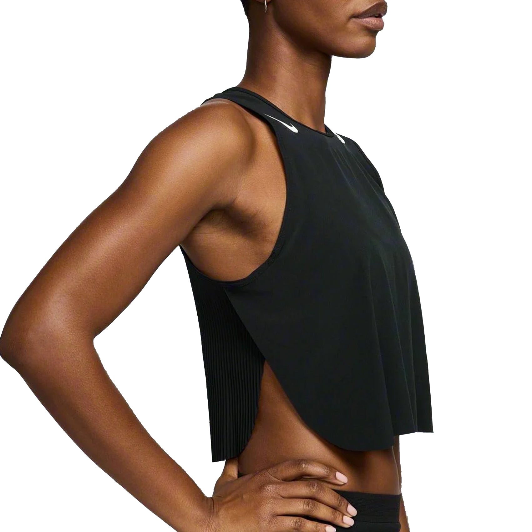 Nike AeroSwift Dri-FIT ADV Women's Cropped Running Tank Top - Lightweight Moisture-Wicking Workout Shirt for Running, Yoga & Gym Training