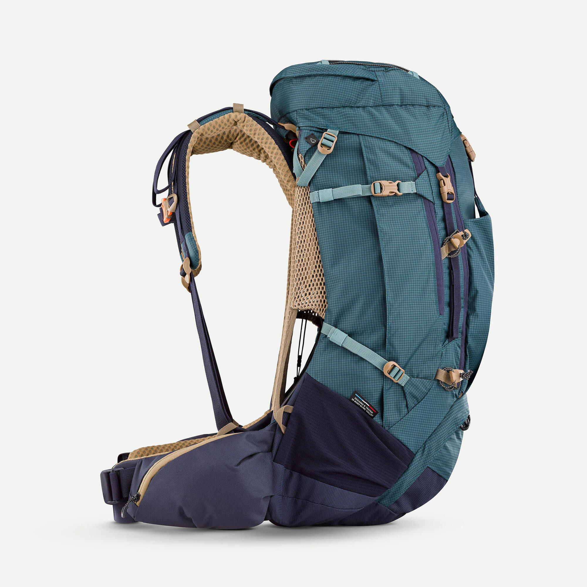 Simond MT500 Air 50+10L Men's Hiking Backpack - Lightweight & Durable for Outdoor Camping, Trekking & Travel Adventures
