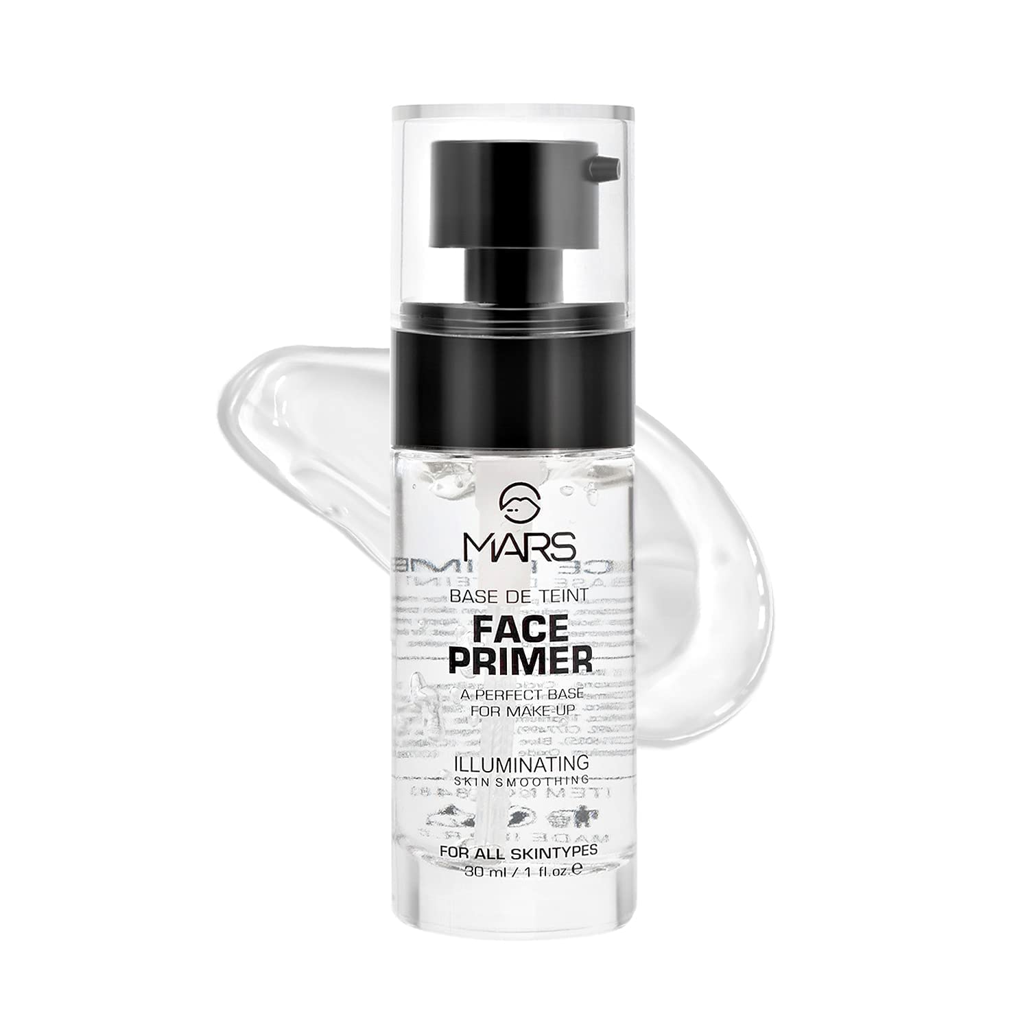MARS Face Primer with Adbeni Kajal - Long Lasting Makeup Base & Eyeliner Set for Flawless Look | Perfect for Daily Makeup, Party & Special Occasions