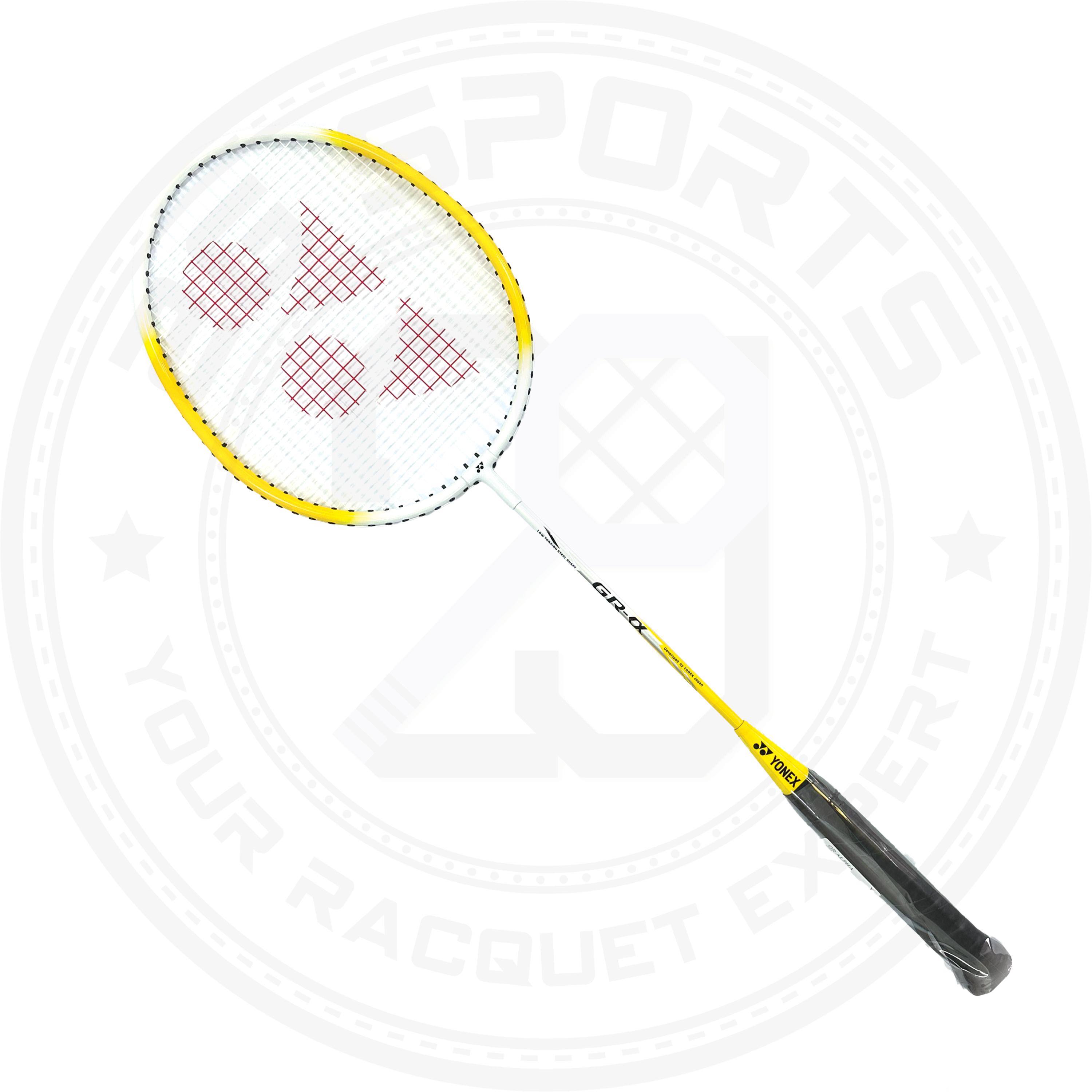 Yonex GR Alpha Badminton Racket - Professional Badminton Racquet for Adults & Beginners - Ready to Play - Perfect for Tournaments & Training Sessions