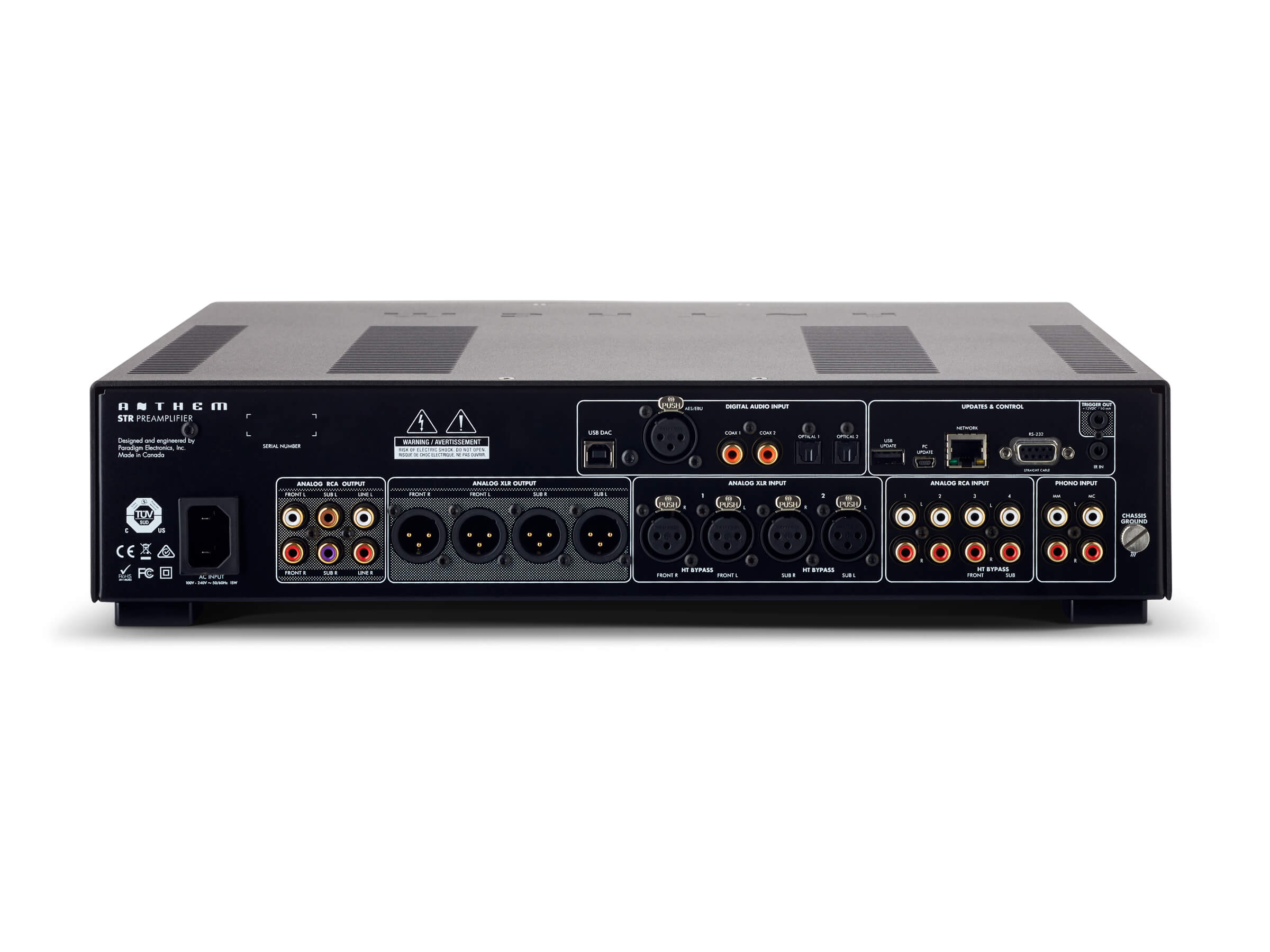 Anthem STR Preamplifier - High-End Audio Preamplifier for Home Theater & Stereo Systems | Perfect for Audiophiles & Music Enthusiasts