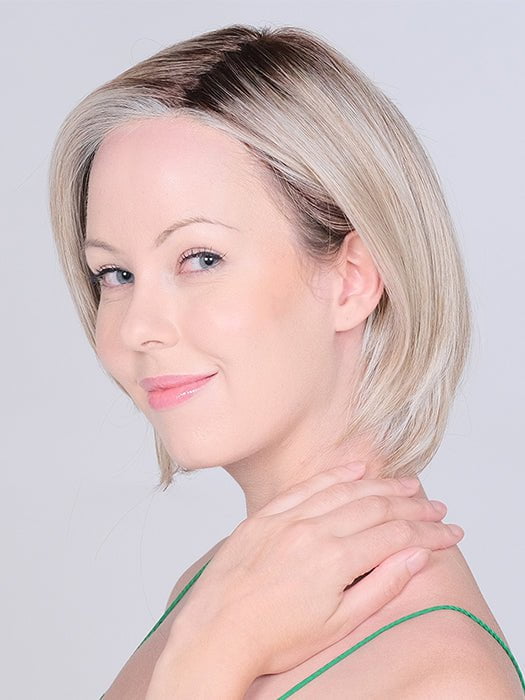 Bona Vita Synthetic Lace Front Wig with Mono Part - Natural Looking Human Hair Wig for Women | Perfect for Daily Wear, Cosplay & Special Occasions