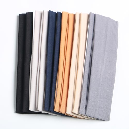 12pcs-6 colors yoga sport headbands