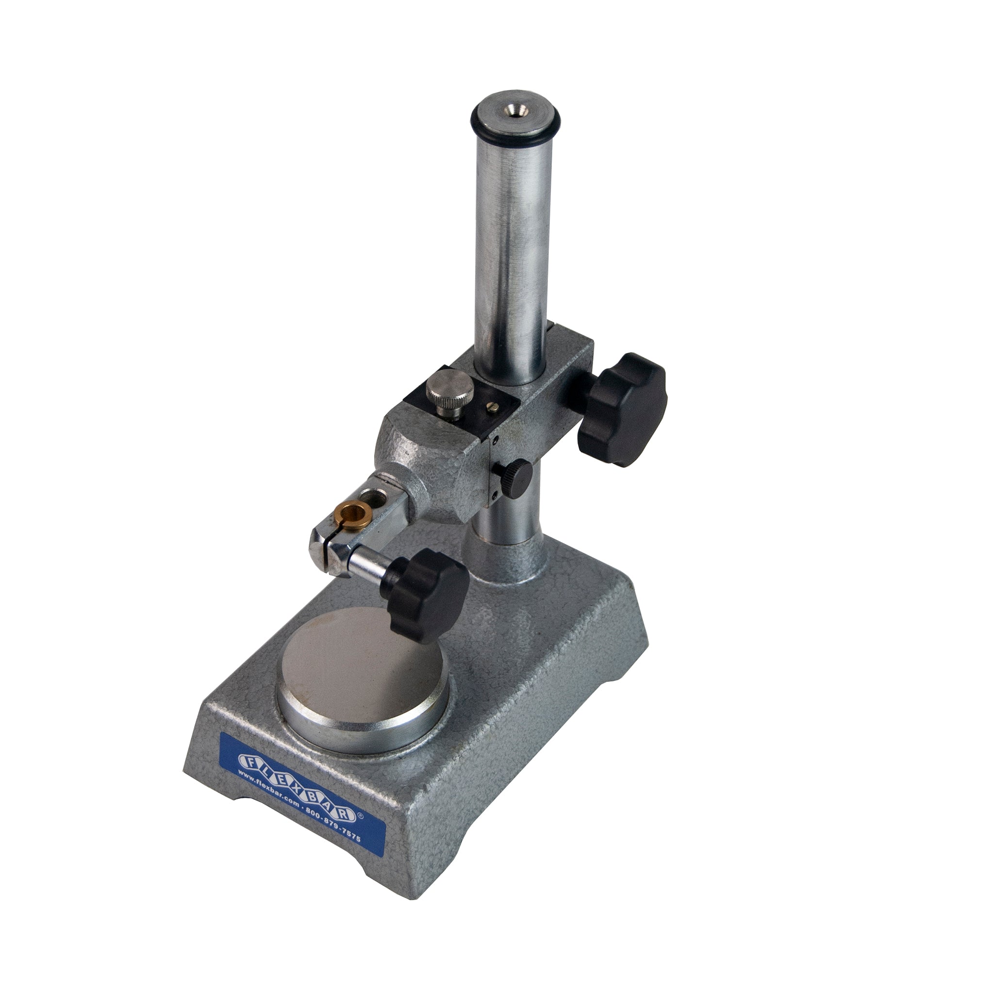 Heavy Duty Dial Gauge Stand with Round Anvil - Precision Measurement Tool for Metalworking, Woodworking & Industrial Applications