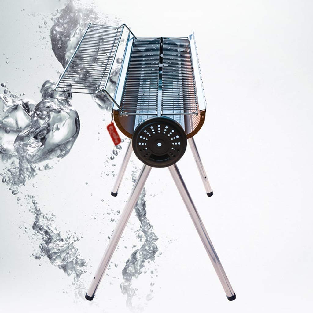 Portable Folding Charcoal BBQ Grill for Outdoor Cooking, Camping, Picnics & Backyard - Compact & Lightweight Design for Easy Transport & Storage