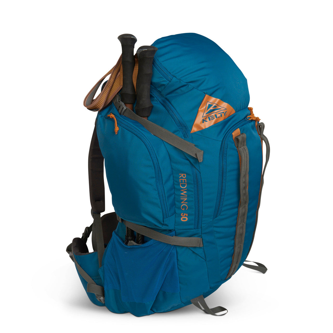 Kelty Redwing 50 Backpack - Lightweight Hiking Pack for Men & Women - 50L Capacity - Asphalt Color - Perfect for Camping, Travel & Outdoor Adventures