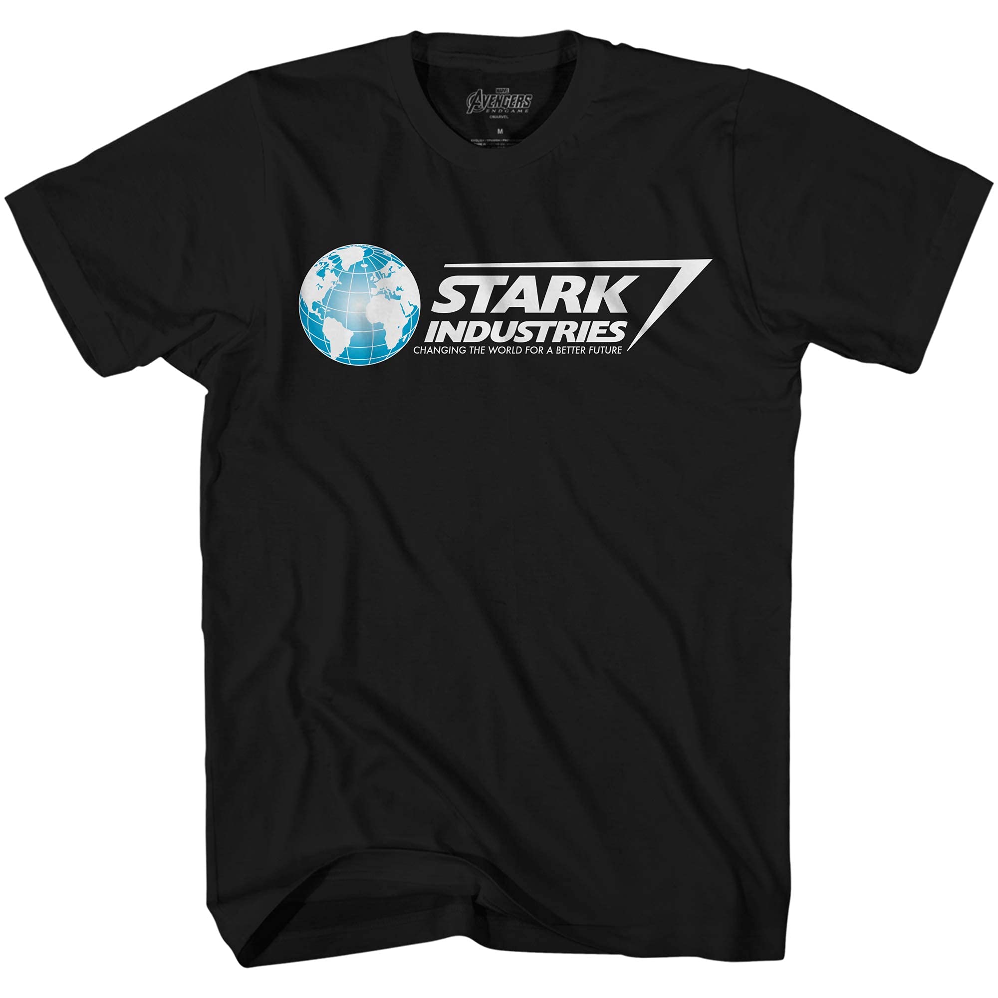 Marvel Iron Man Stark Industries Graphic T-Shirt for Men - Cool Superhero Tee for Casual Wear, Cosplay & Gifts