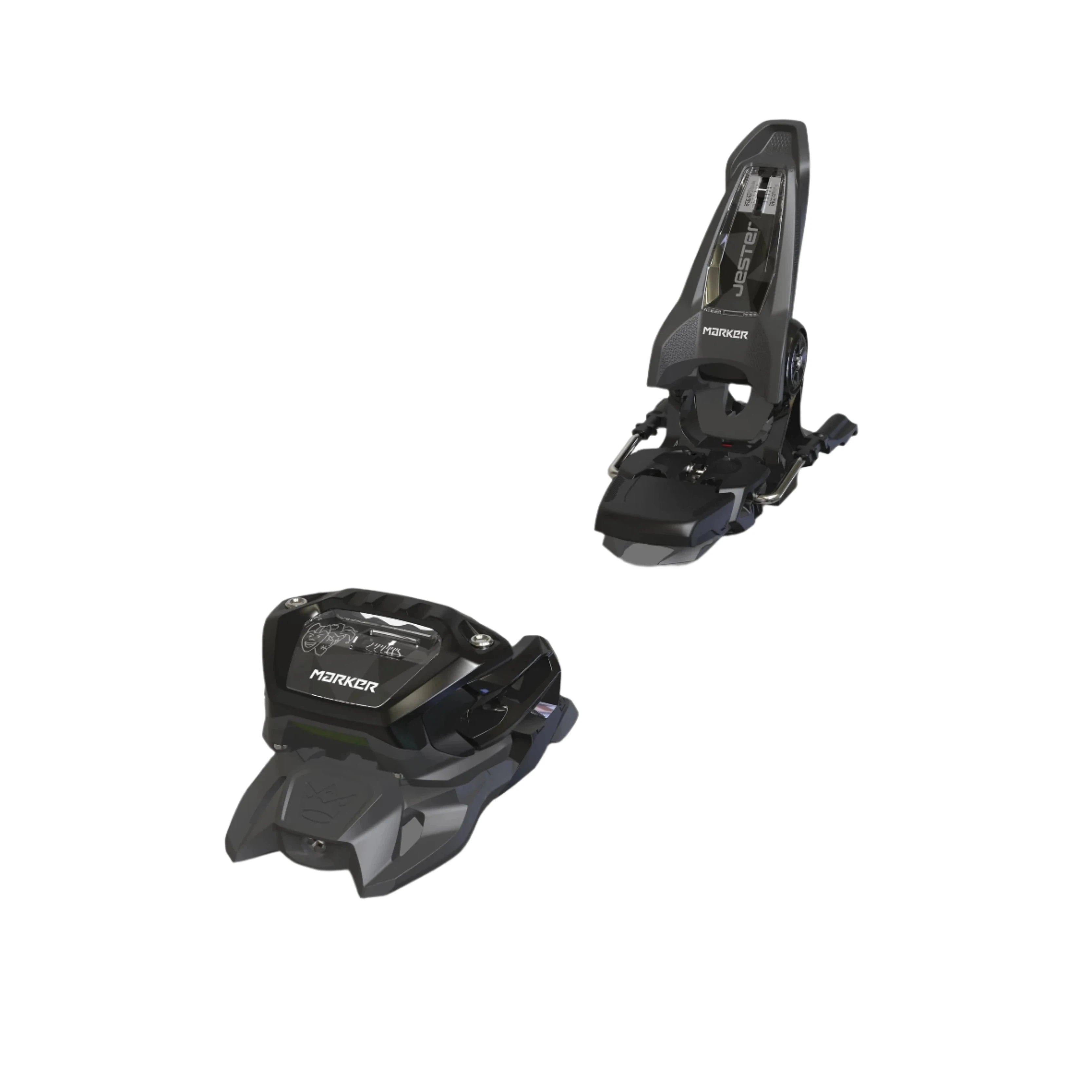 Marker Jester 16 ID Ski Bindings 2026 - High-Performance Alpine Bindings for All-Mountain Skiing | Perfect for Freeride, Backcountry & Resort Skiing